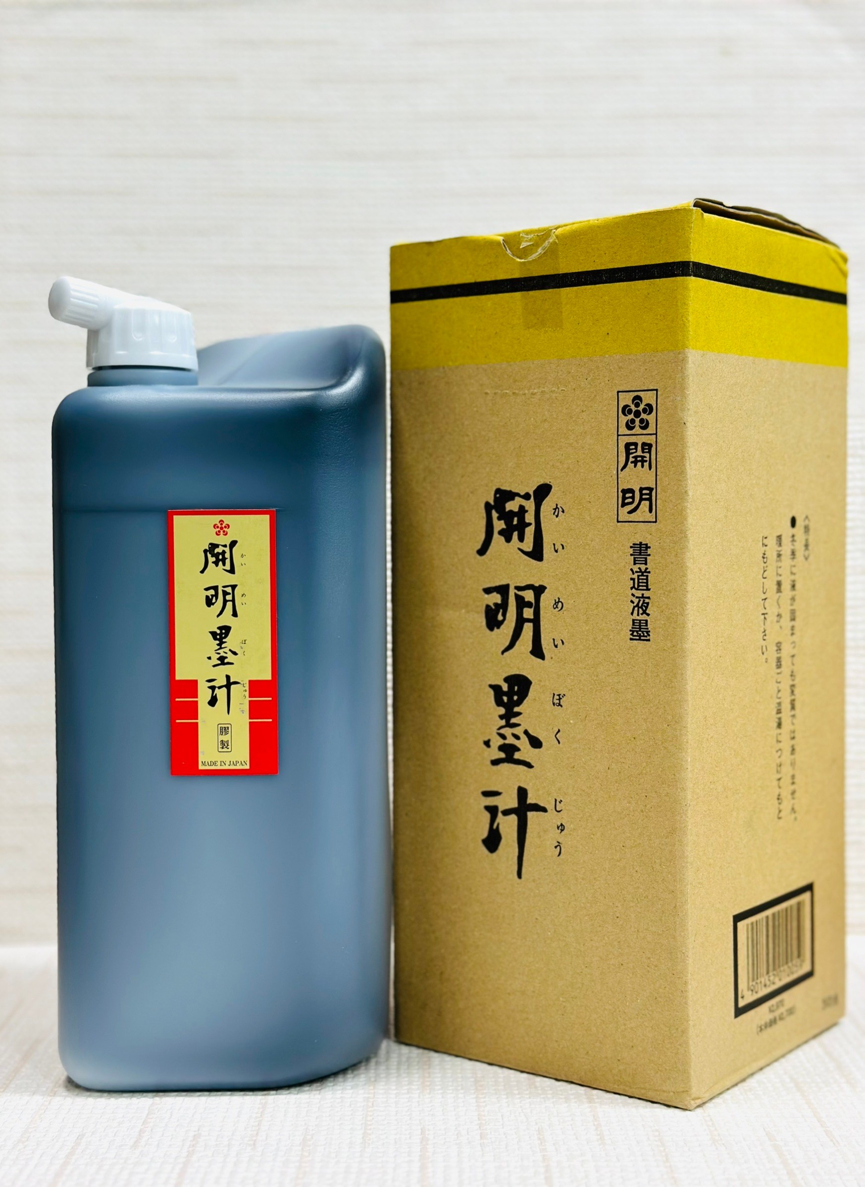 《開明墨汁  黃瓶 1800cc》 Kaimei 