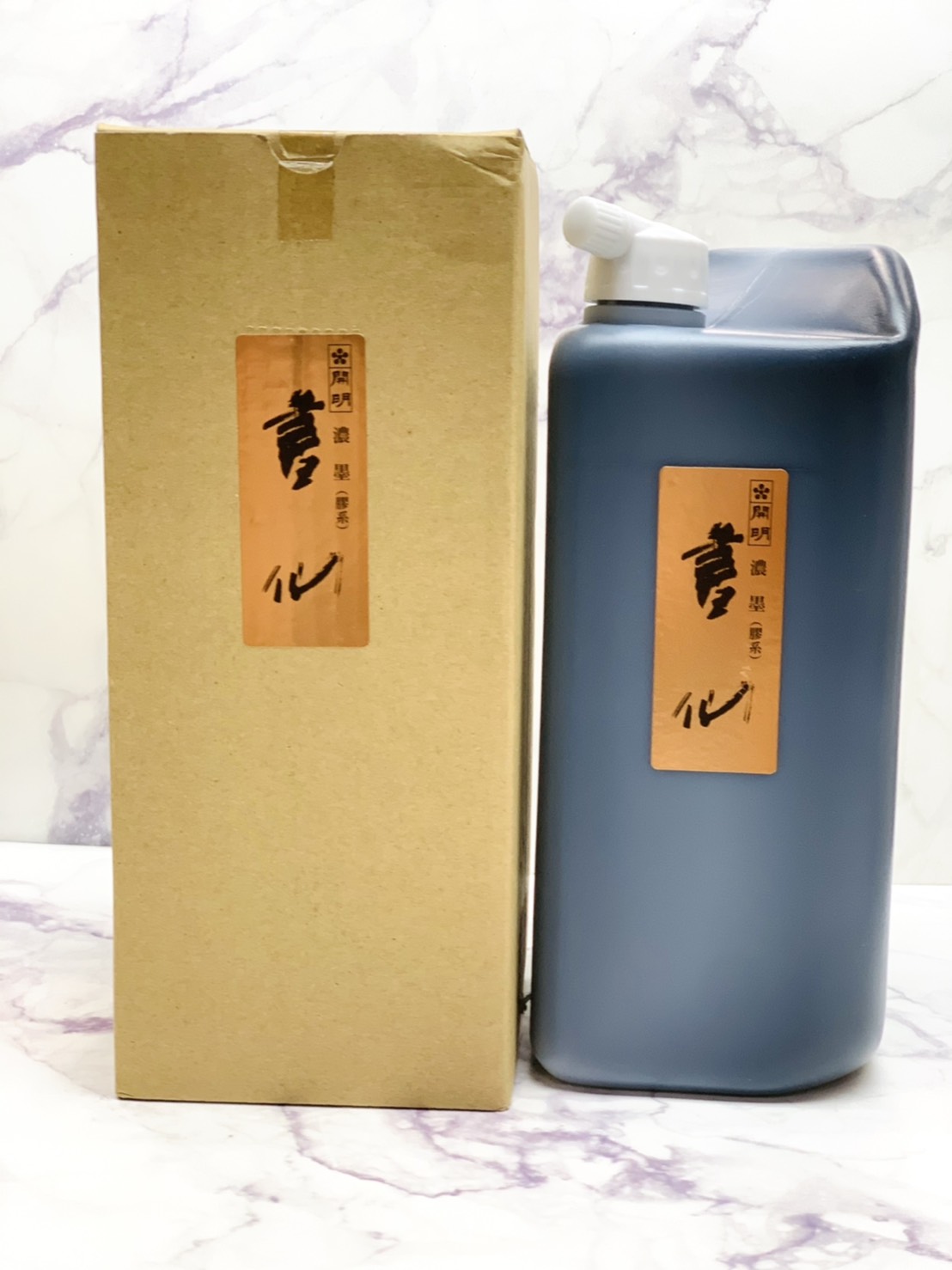 《開明 書仙 濃墨(膠系) 1.8L》 Kaimei