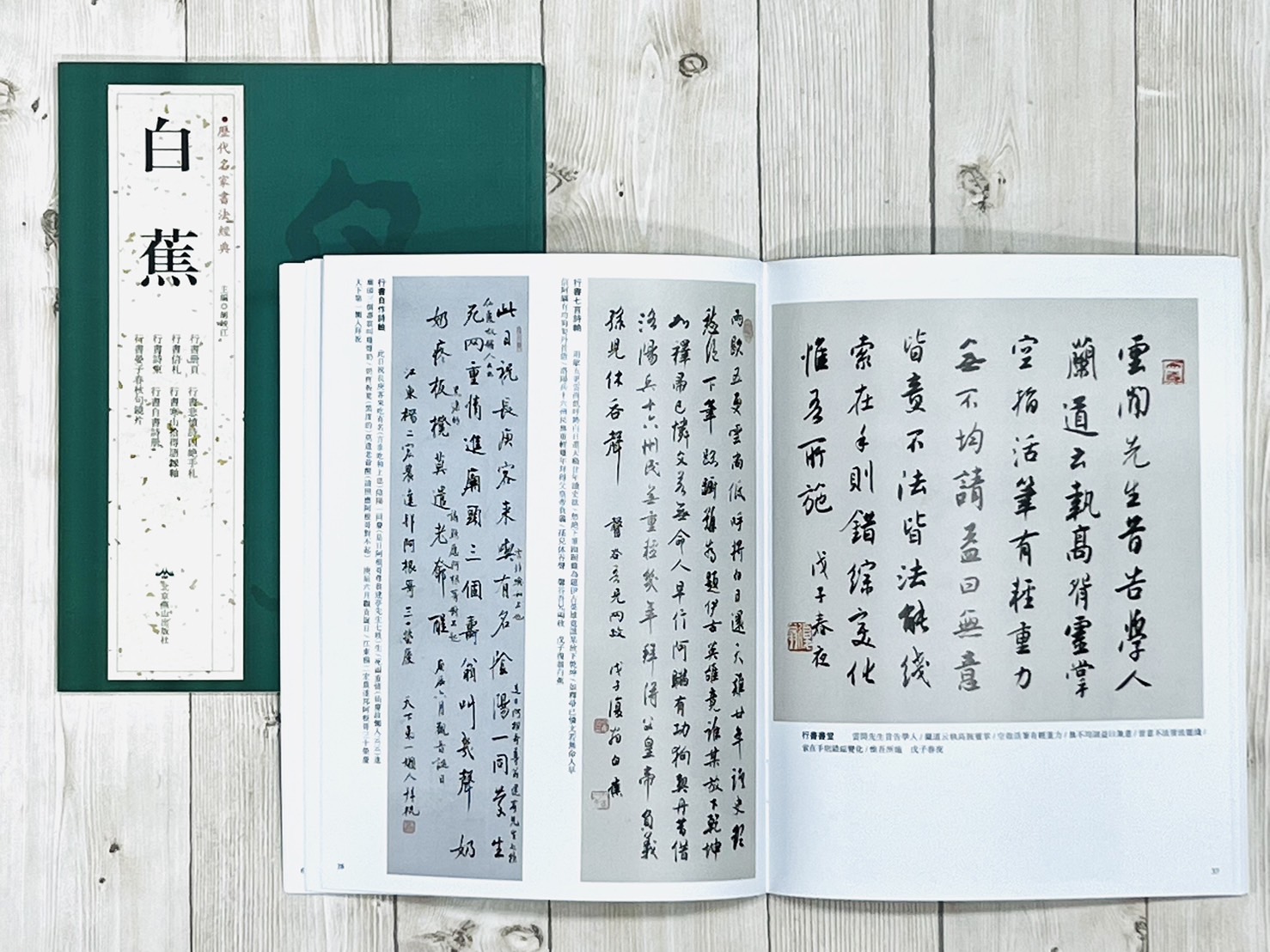 《白蕉》歷代名家書法經典 /北京燕山