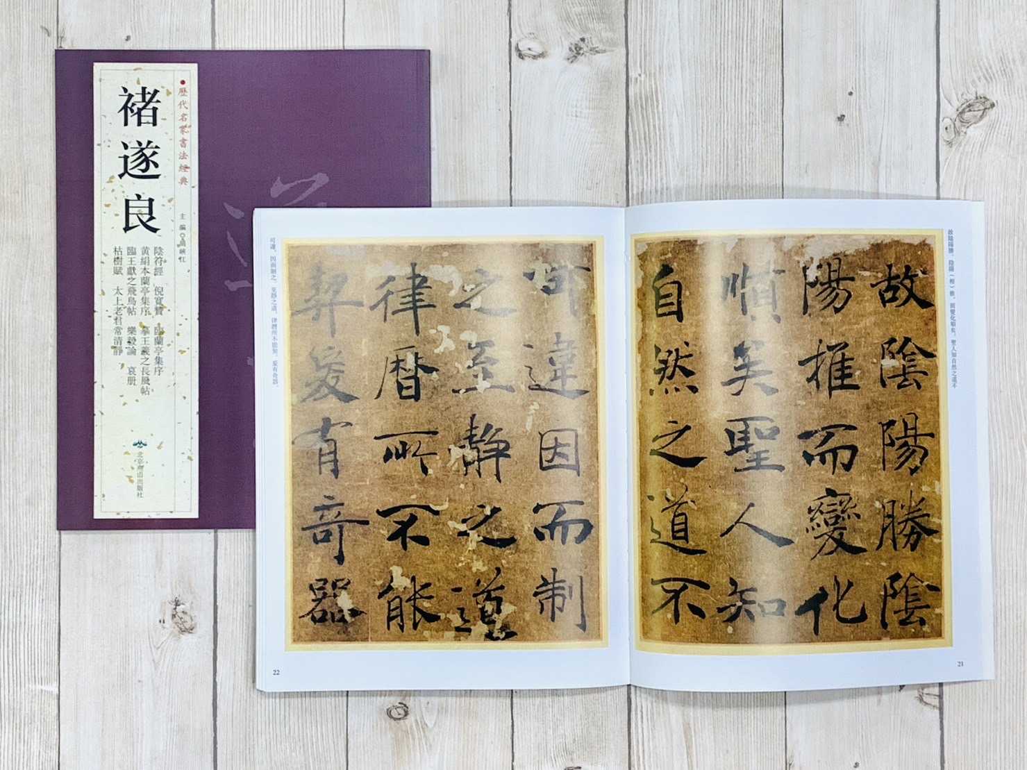   《褚遂良》 歷代名家書法經典 / 北京燕山