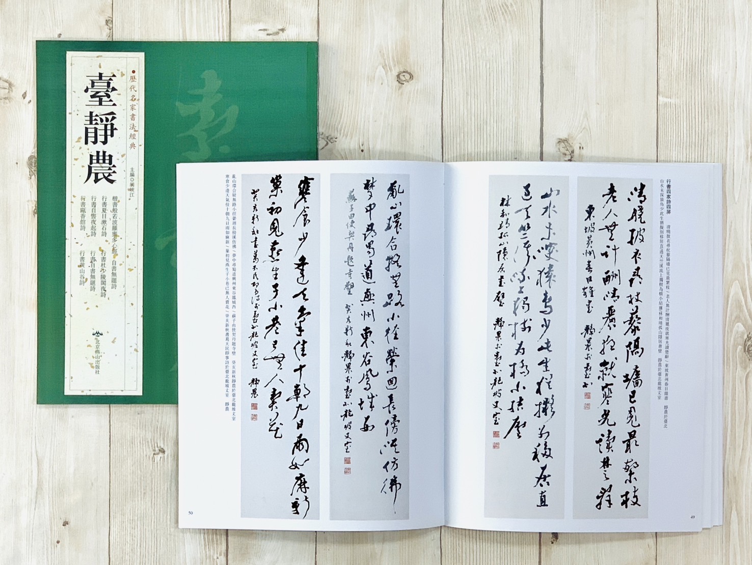 《臺靜農》歷代名家書法經典 /北京燕山