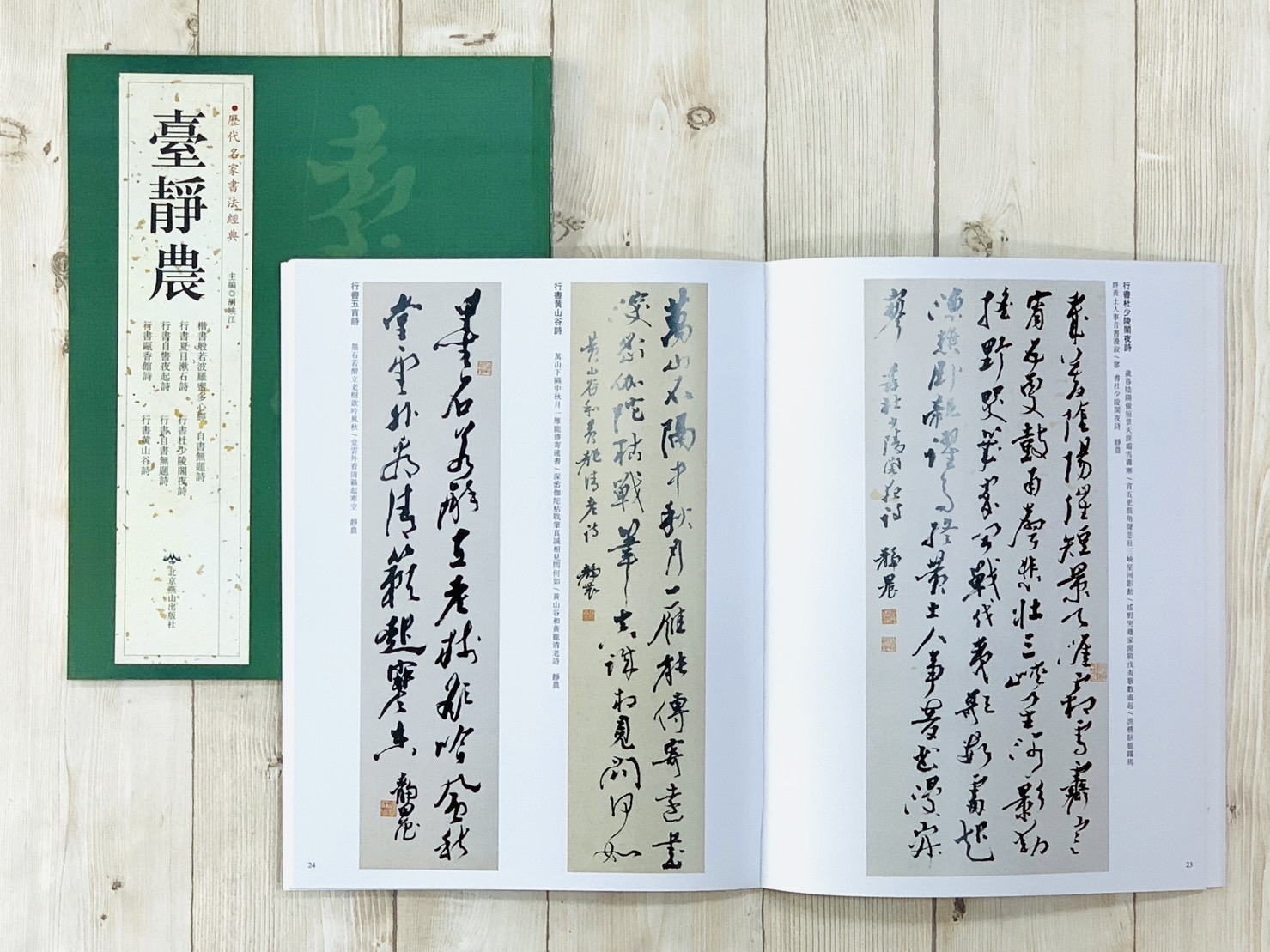 《臺靜農》歷代名家書法經典 /北京燕山