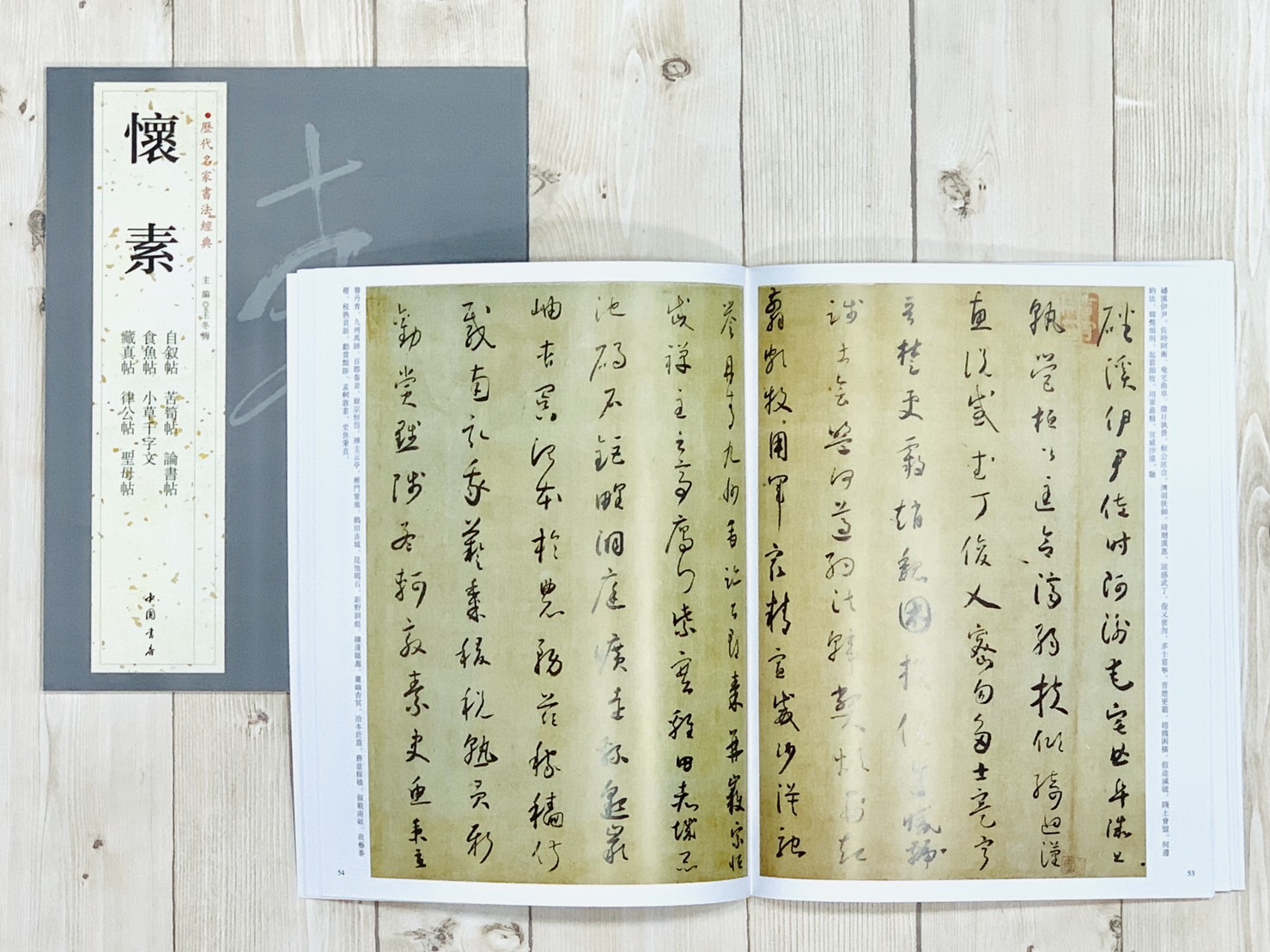   《懷素》 歷代名家書法經典 / 中國書局   