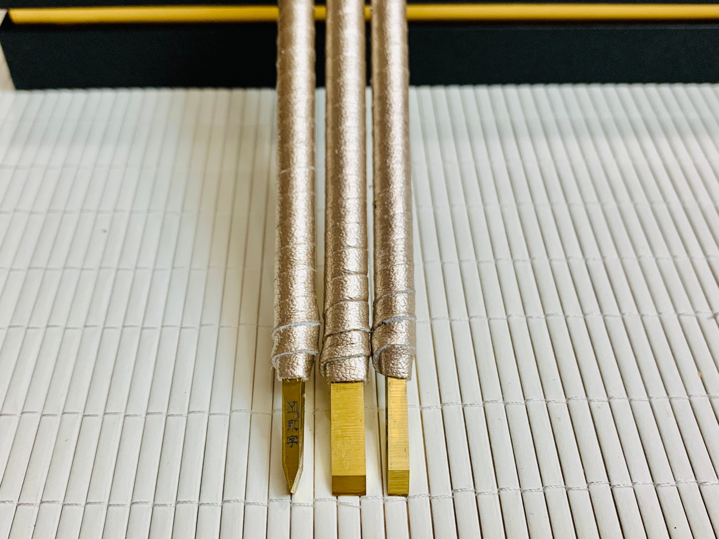 《永字牌 超豪華硬質合金刻刀組 三支組》  3mm / 5mm斜口刀 / 6.5mm