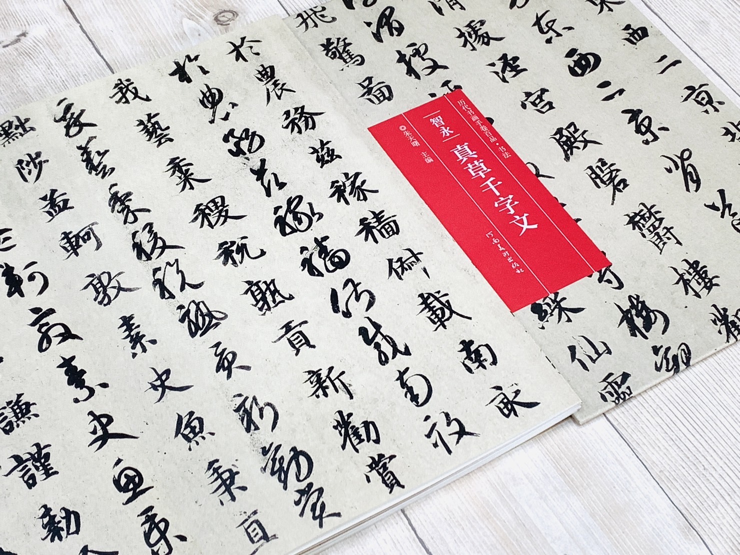 《智永·真草千字文》歷代書畫手卷百品·書法 河南美術出版出版 朱天曙 編