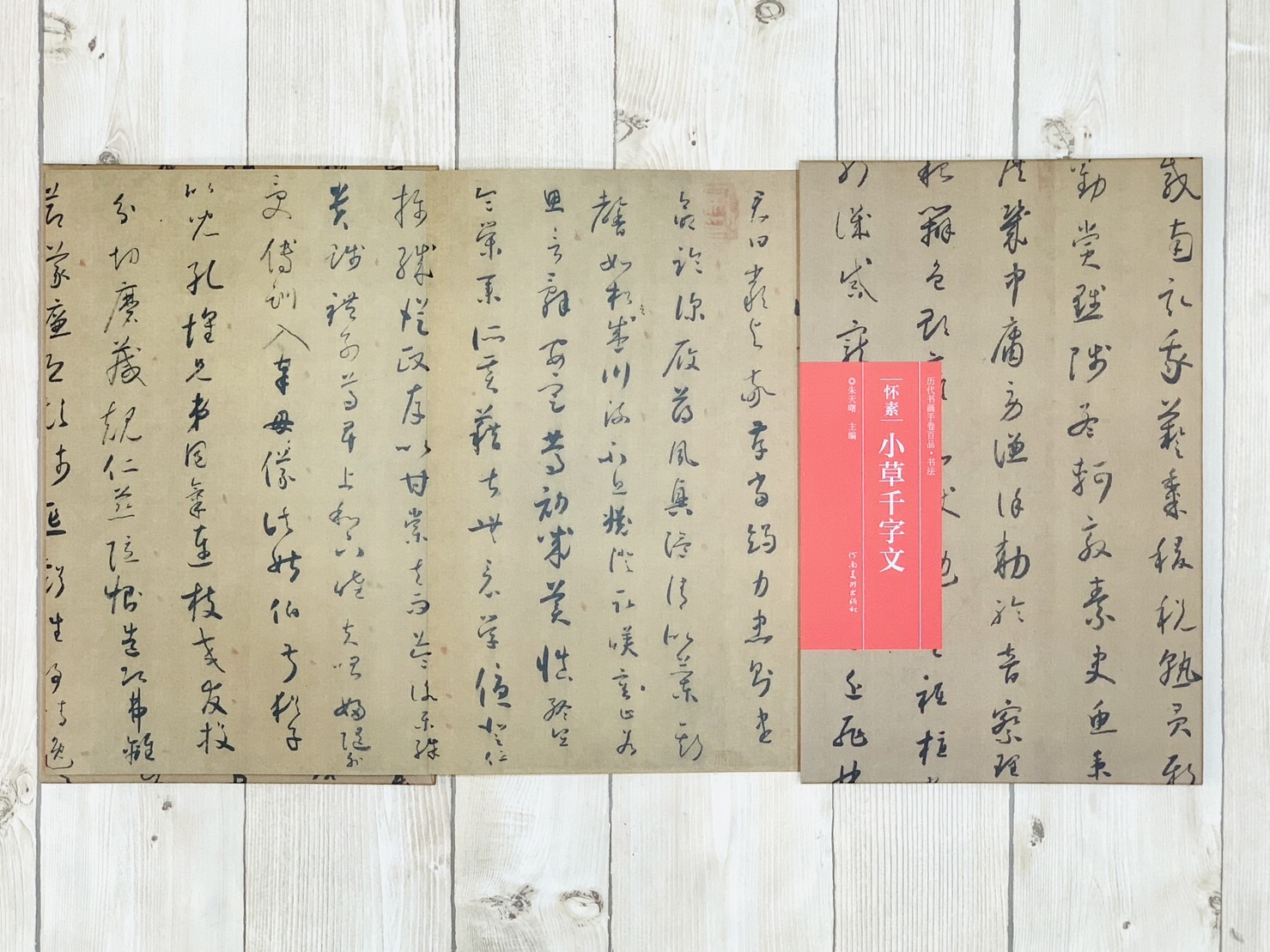 《懷素·小草千字文》歷代書畫手卷百品·書法 河南美術出版出版 朱天曙 編
