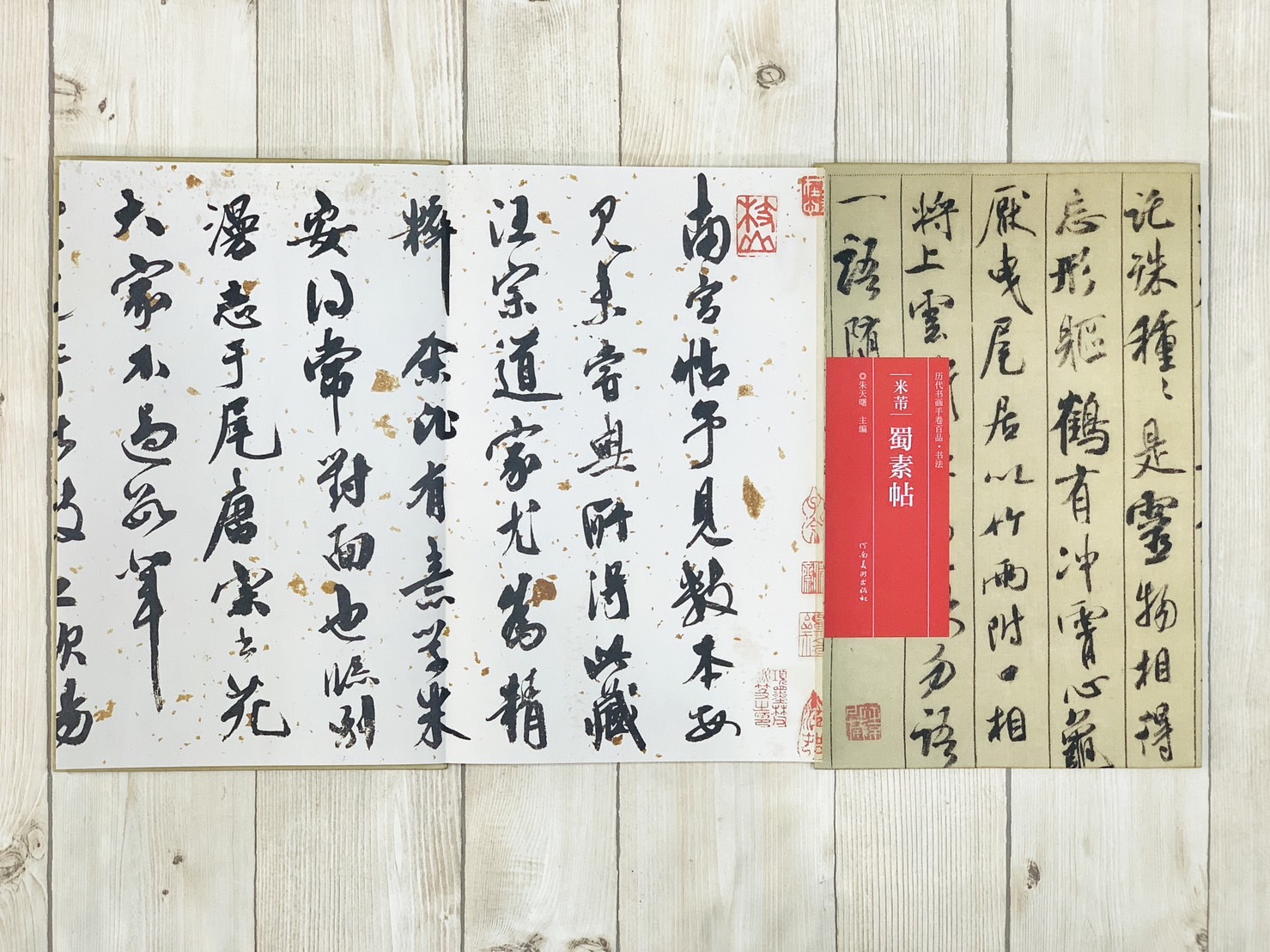 《米芾·蜀素帖》歷代書畫手卷百品·書法 河南美術出版出版 朱天曙 編