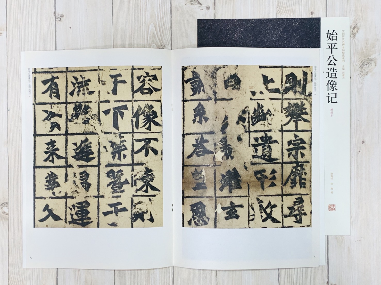 《始平公造像記》  薛海洋、陳輝 編  河南美術出版社