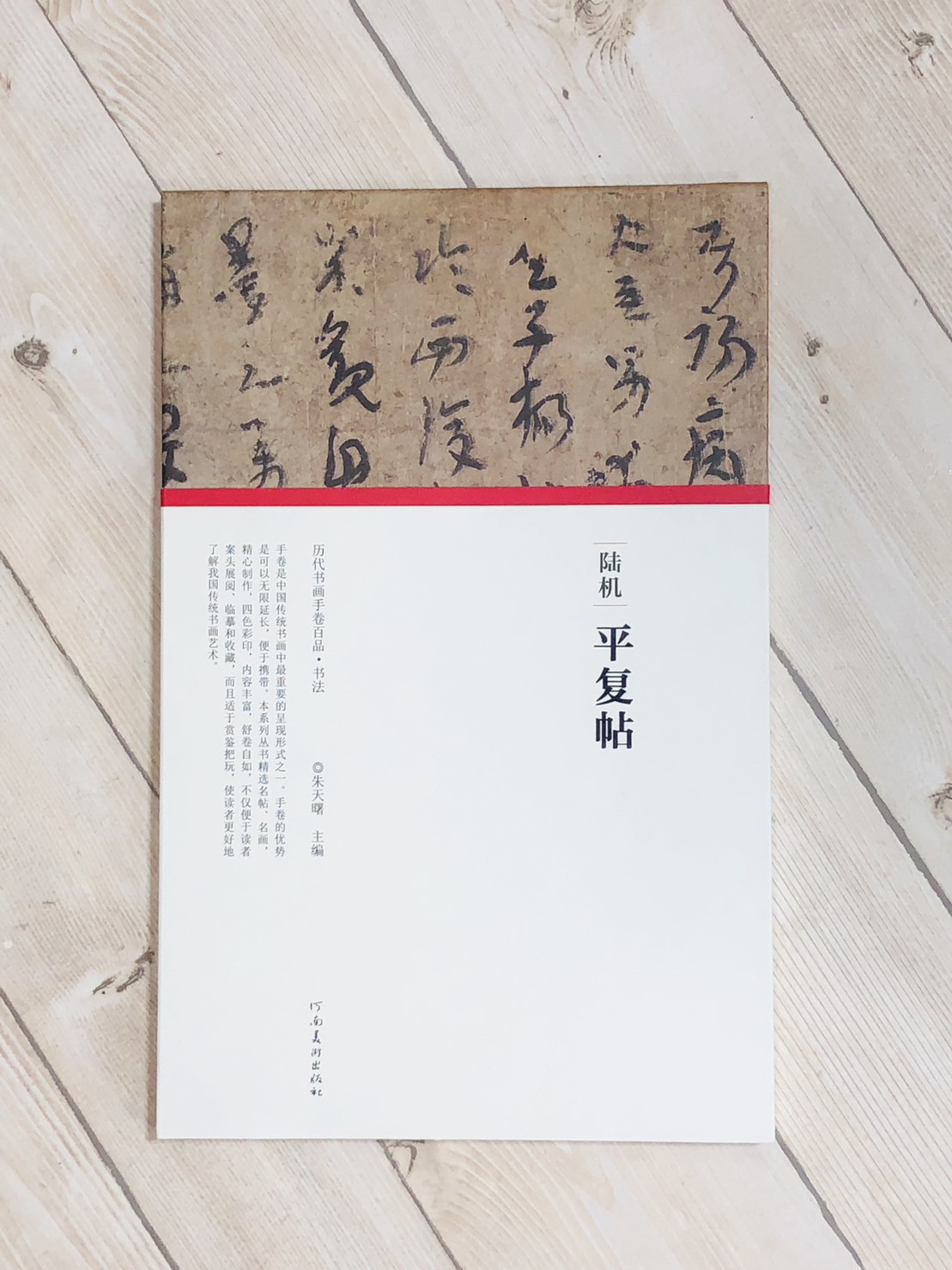 《陸機·平復帖》歷代書畫手卷百品·書法 河南美術出版出版 朱天曙 編