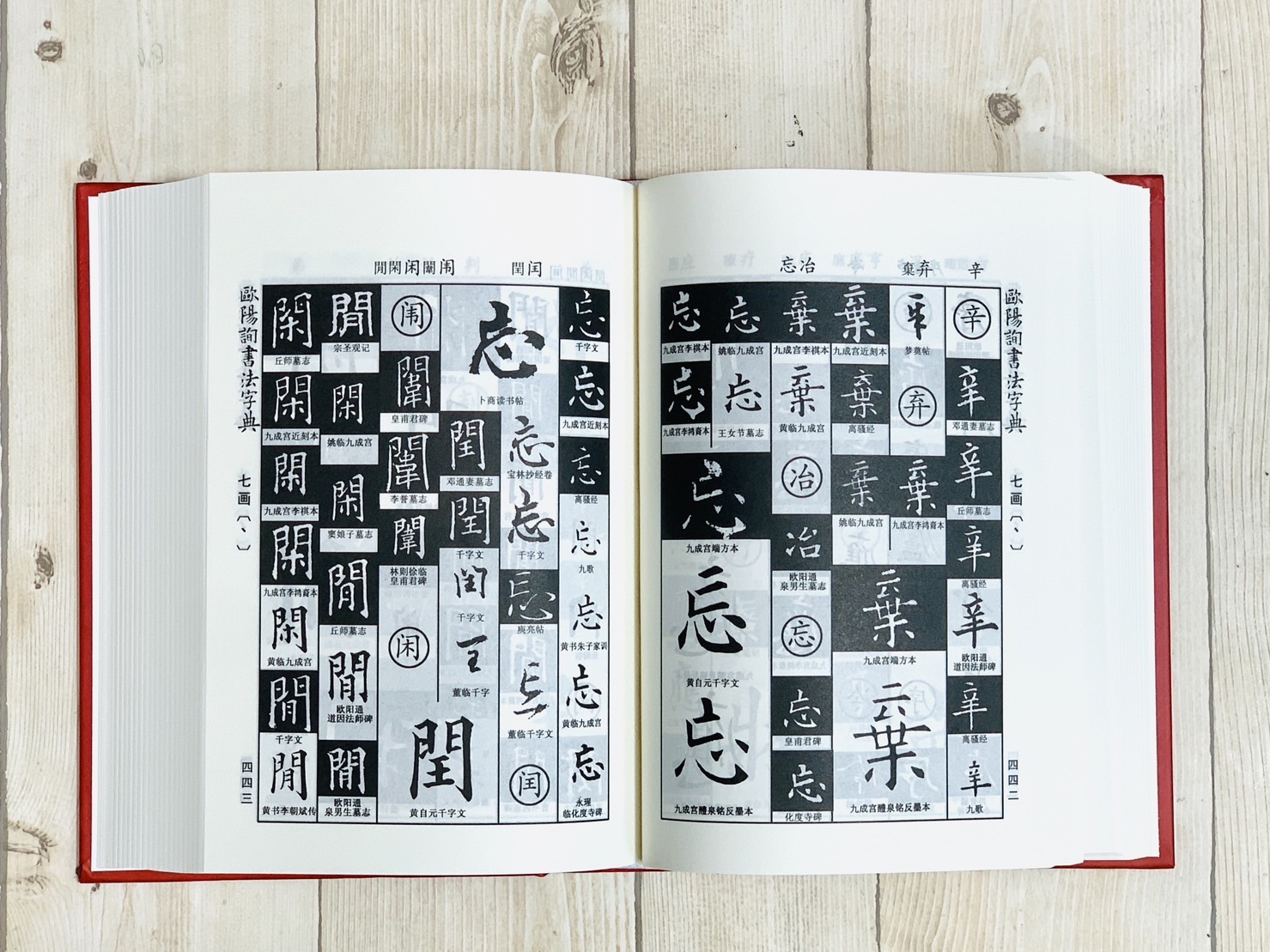 《歐陽詢書法字典》 吉林文史出版社 禚效鋒 張會東 編著