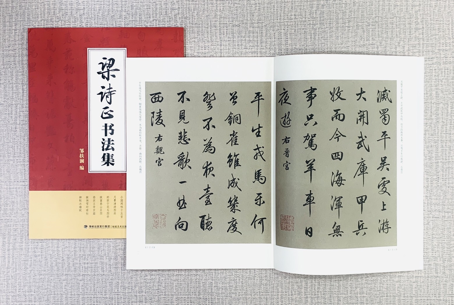 《梁詩正書法集》
