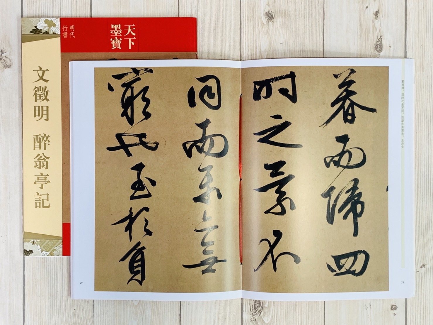 《文徵明 醉翁亭記》天下墨寶 吉林文史出版