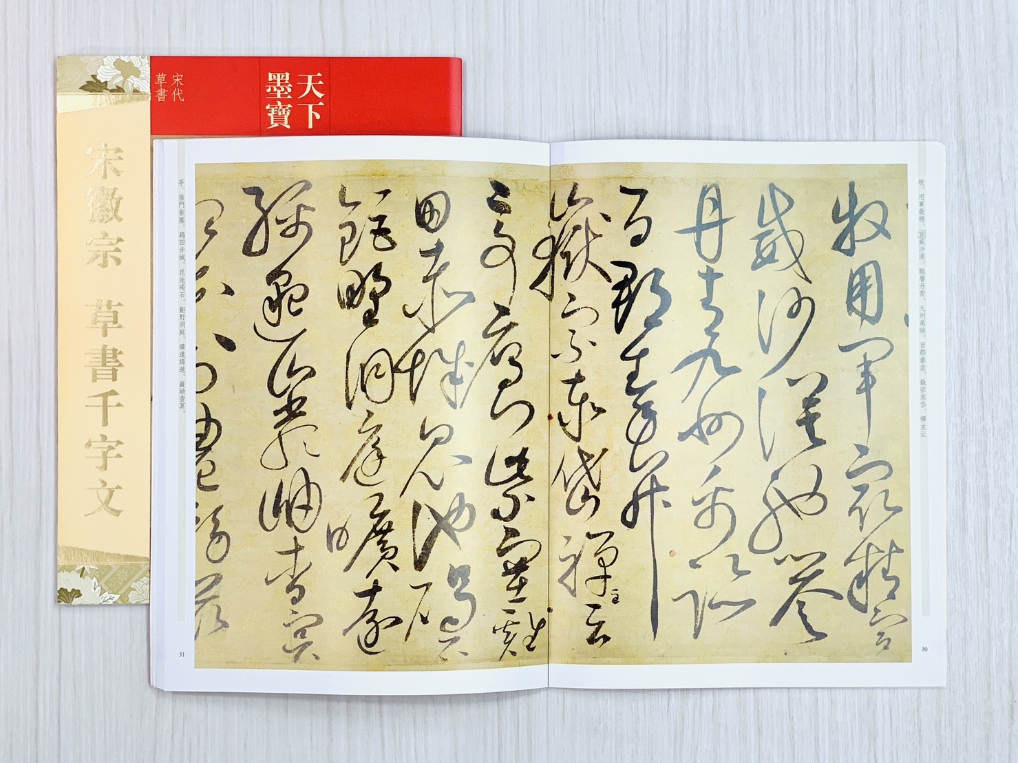 《宋徽宗 草書千字文》天下墨寶  吉林文史出版 