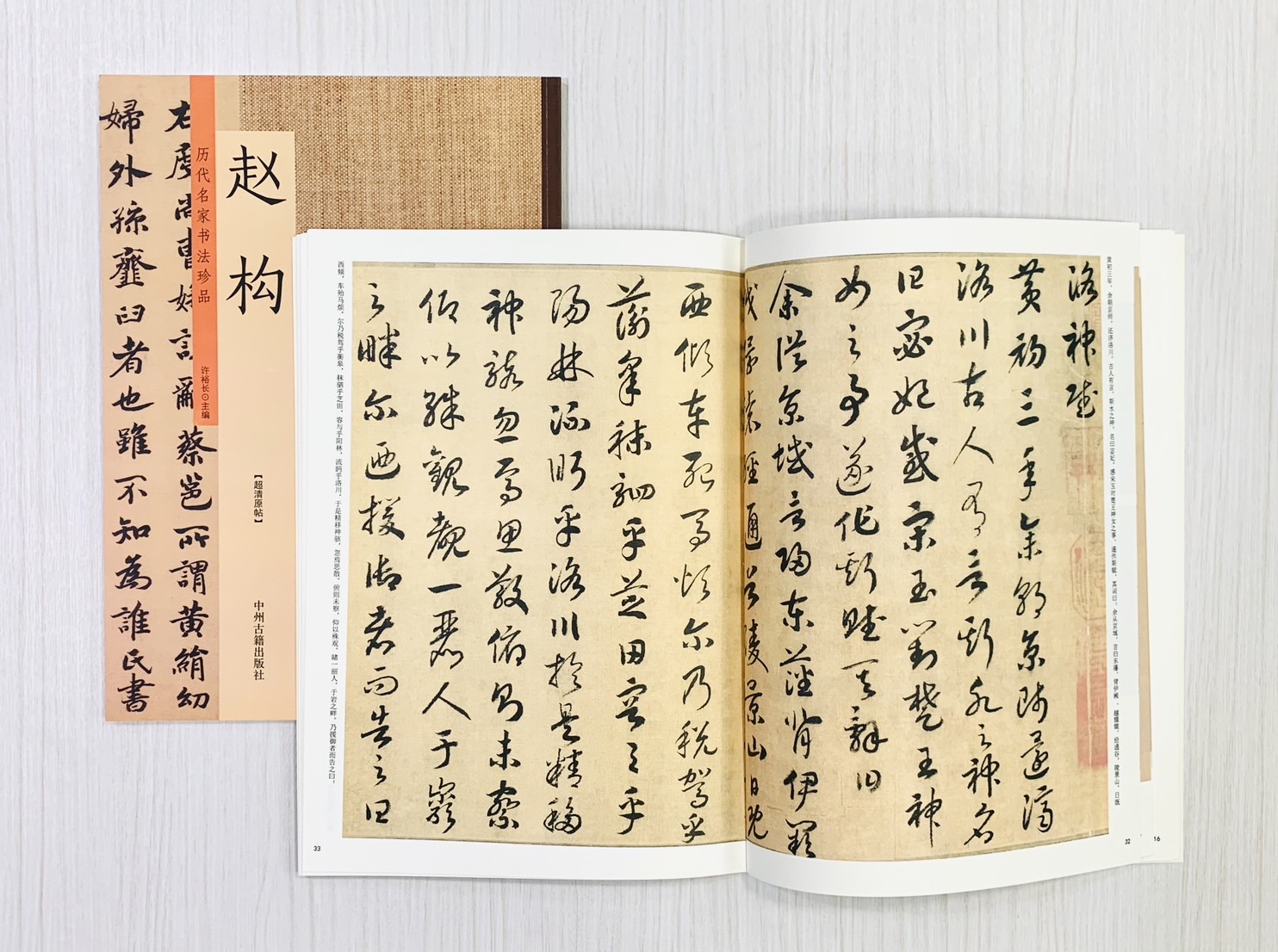 《歷代名家書法珍品 趙構》 中州古籍出版社