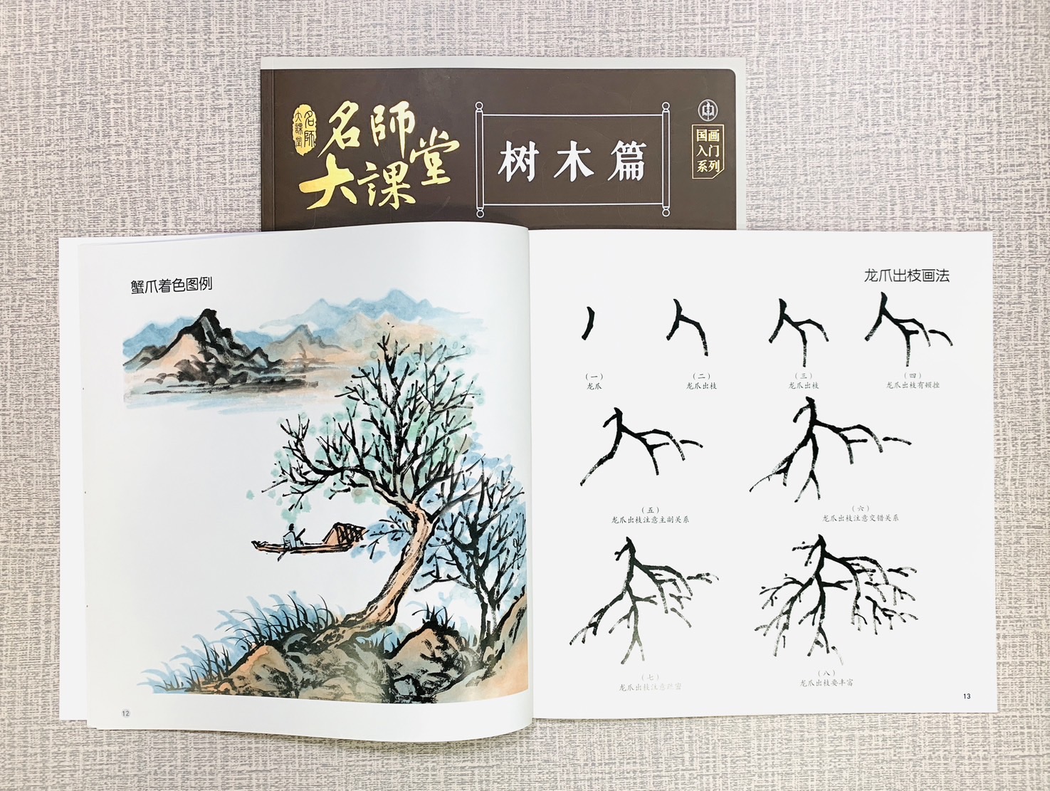 《樹木篇》名師大課堂  江西美術出版社