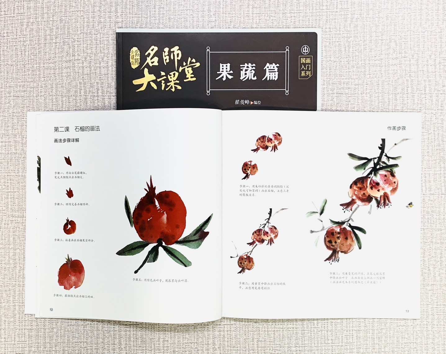 《果蔬篇》名師大課堂  江西美術出版社  翟俊峰 編繪