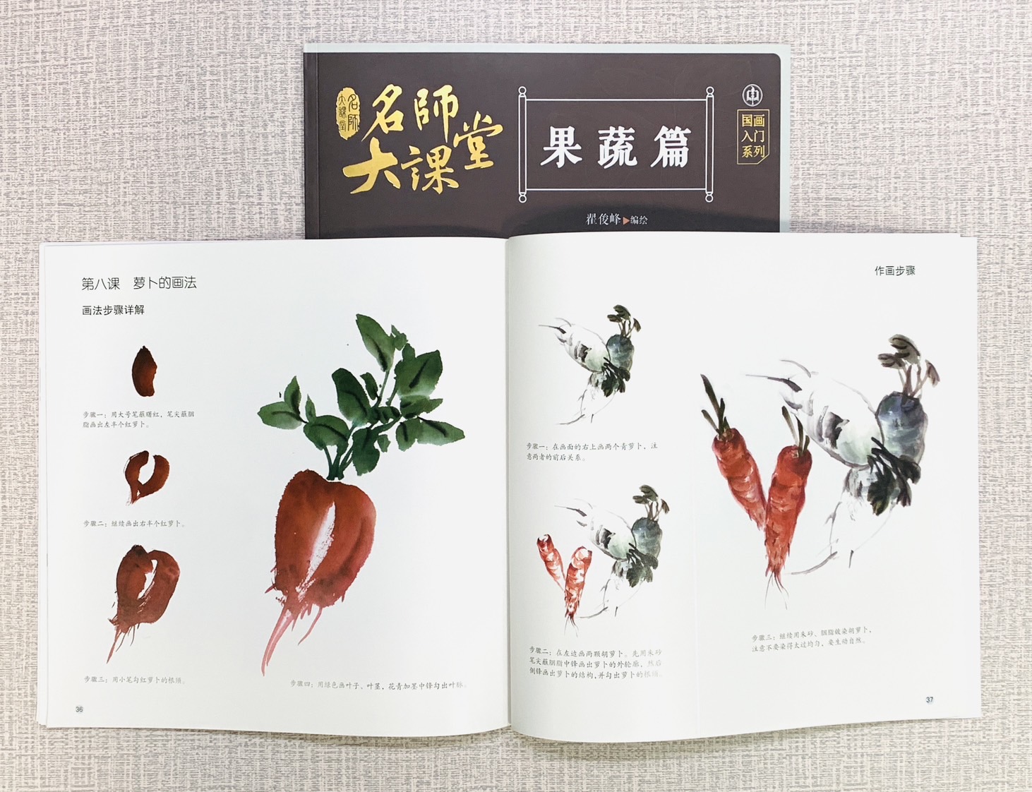 《果蔬篇》名師大課堂  江西美術出版社  翟俊峰 編繪