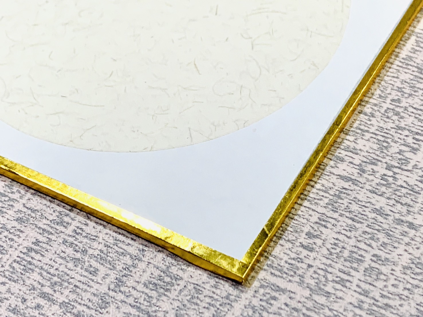 《金潛畫仙板 12cm》 正方 / 內圓金潛 硬卡