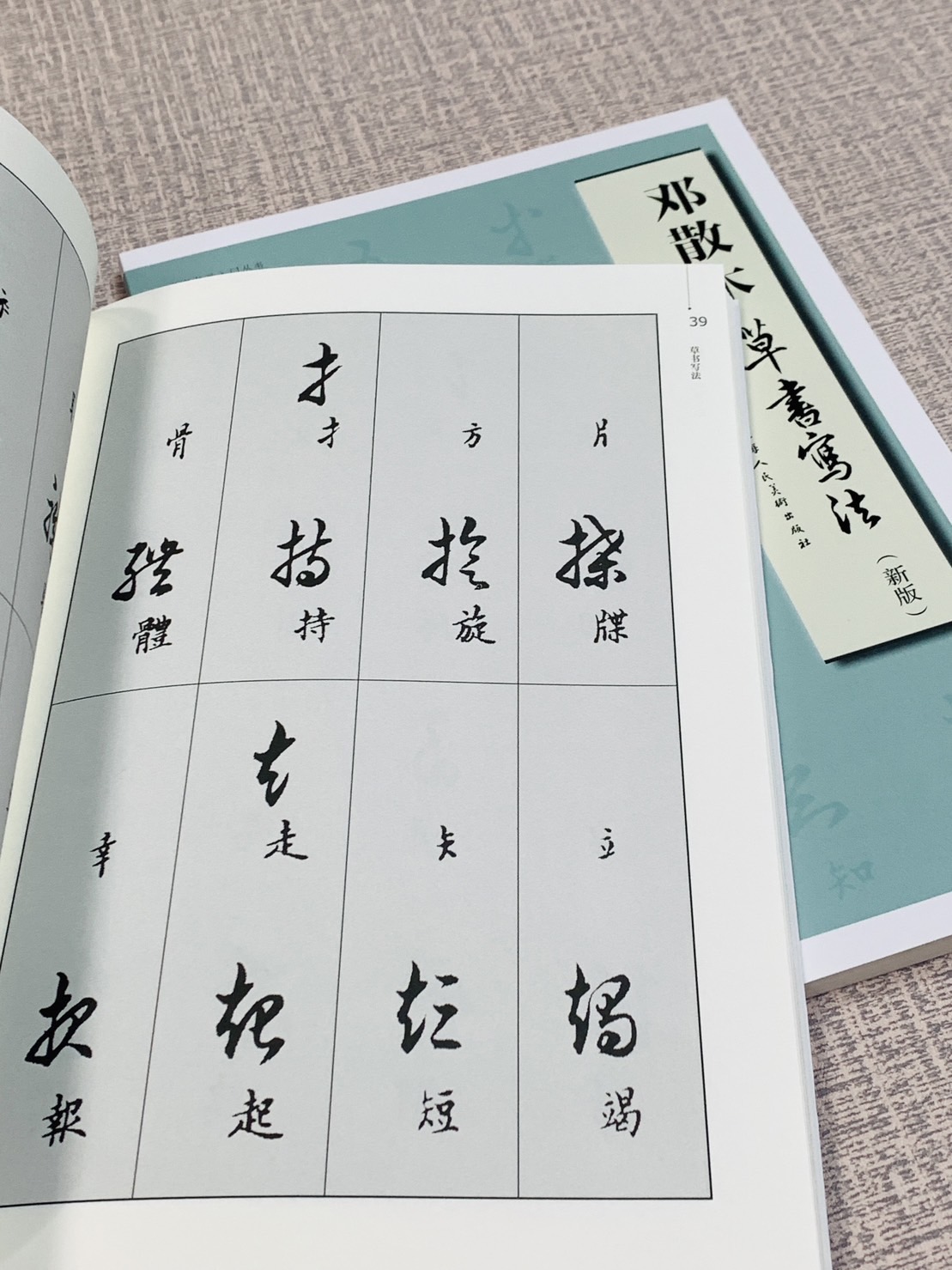 《鄧散木 草書寫法》新版 鄧散木 著 上海人民美術出版社