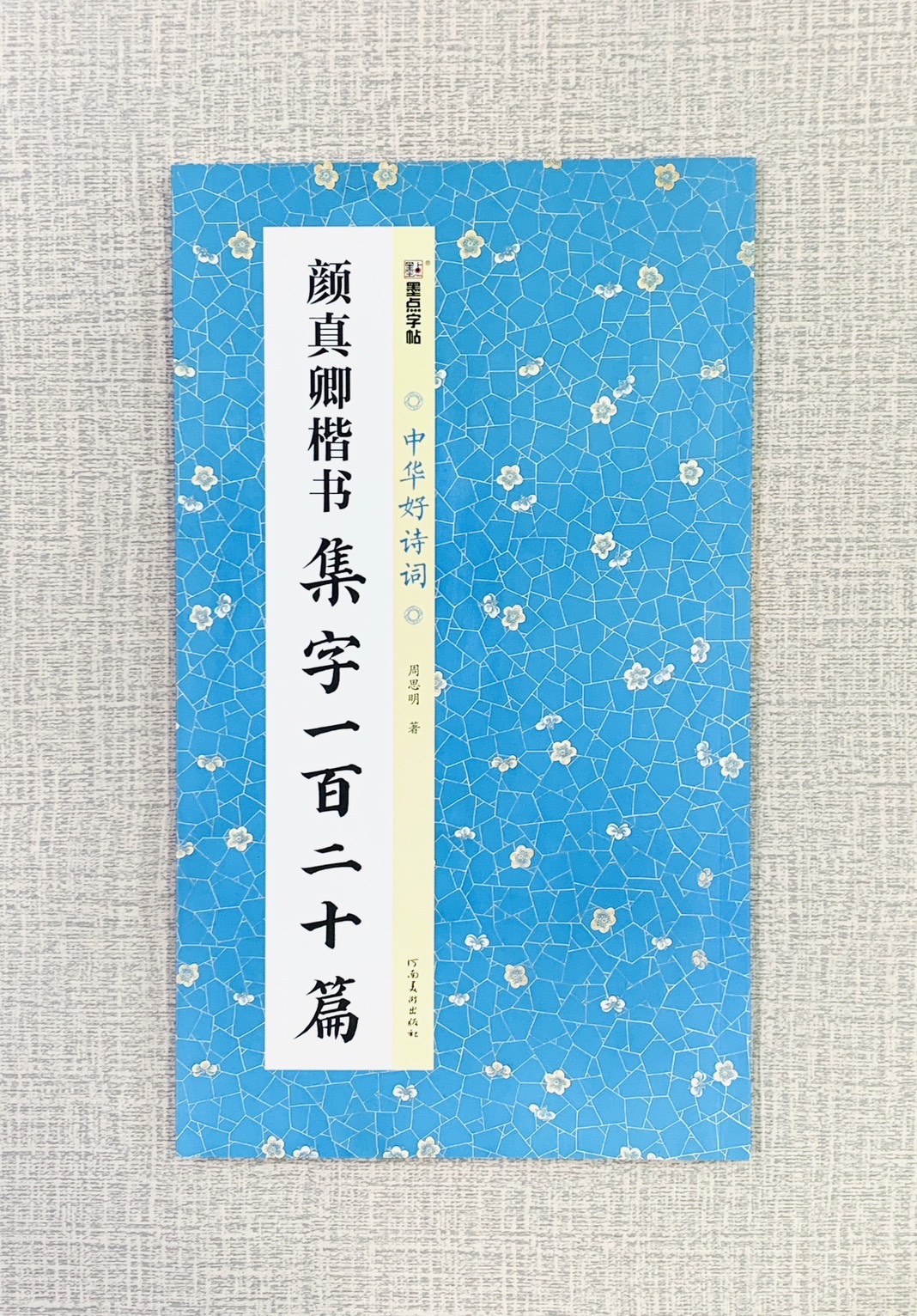 《顏真卿楷書 集字一百二十篇》中國好詩詞 墨點字帖 周思明 著 河南美術出版社 (湖北美術出版社)