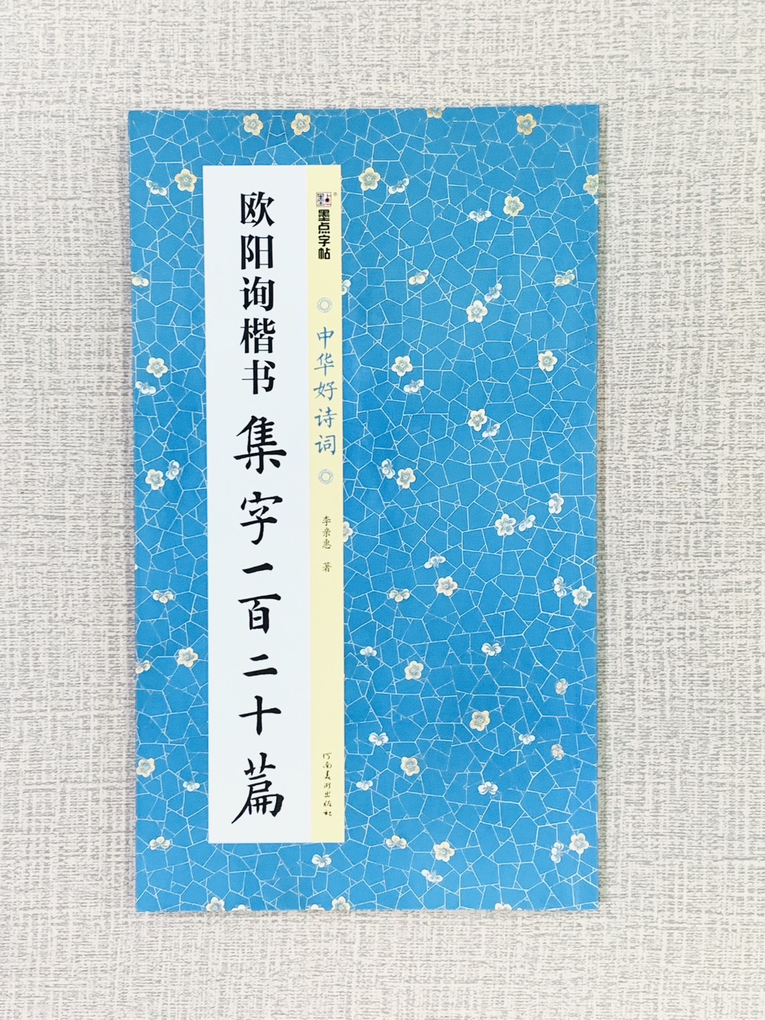 《歐陽詢楷書 集字一百二十篇》中國好詩詞 墨點字帖 李親惠 著 河南美術出版社 (湖北美術出版社)