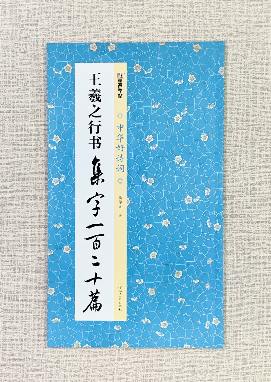 《王羲之行書 集字一百二十篇》中國好詩詞 墨點字帖 馬學義 著 河南美術出版社(湖北美術出版社)