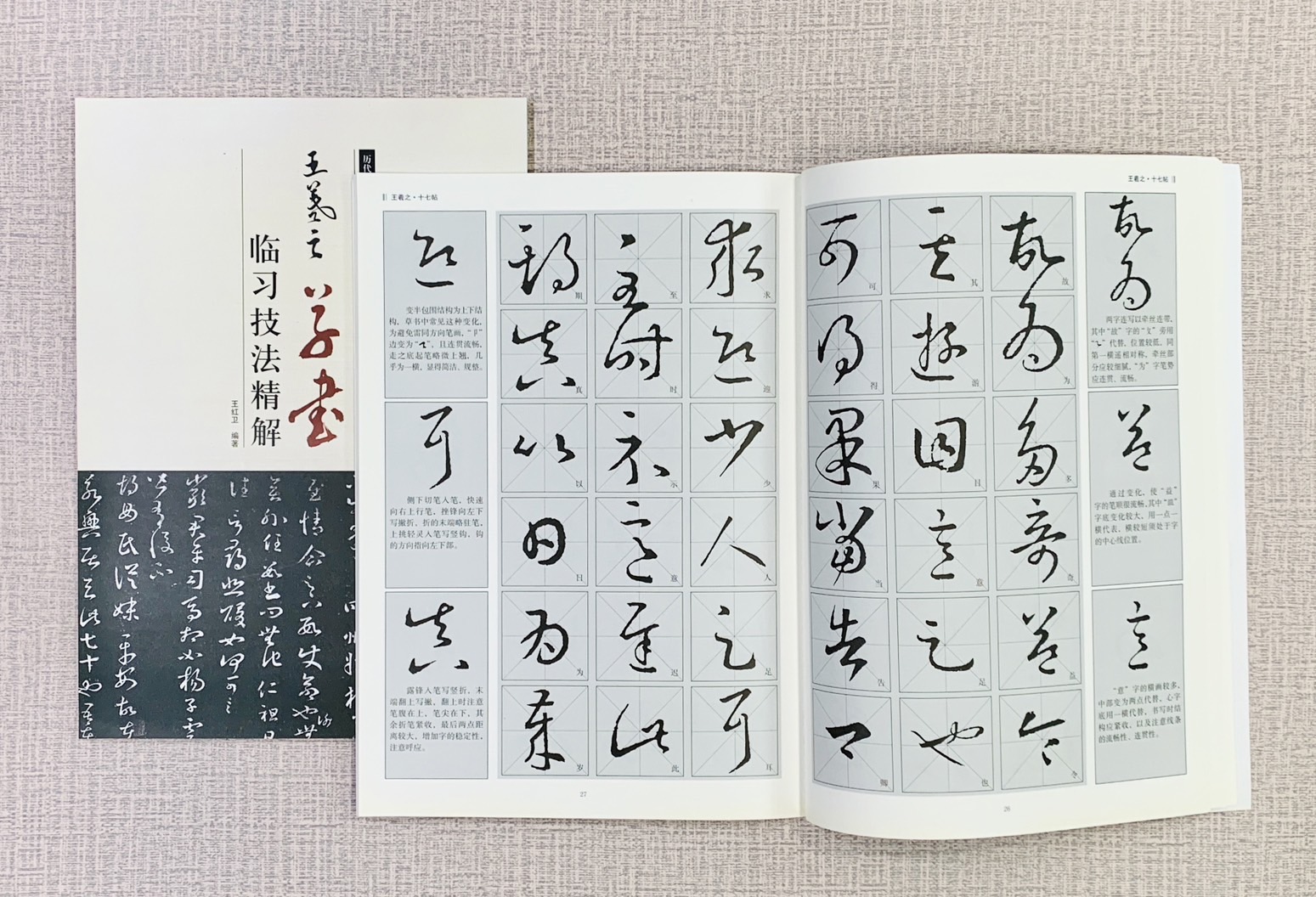 《王羲之 草書 臨習技法精解》  歷代名家碑帖臨習技法精解  白龍 編著  中州古籍出版社