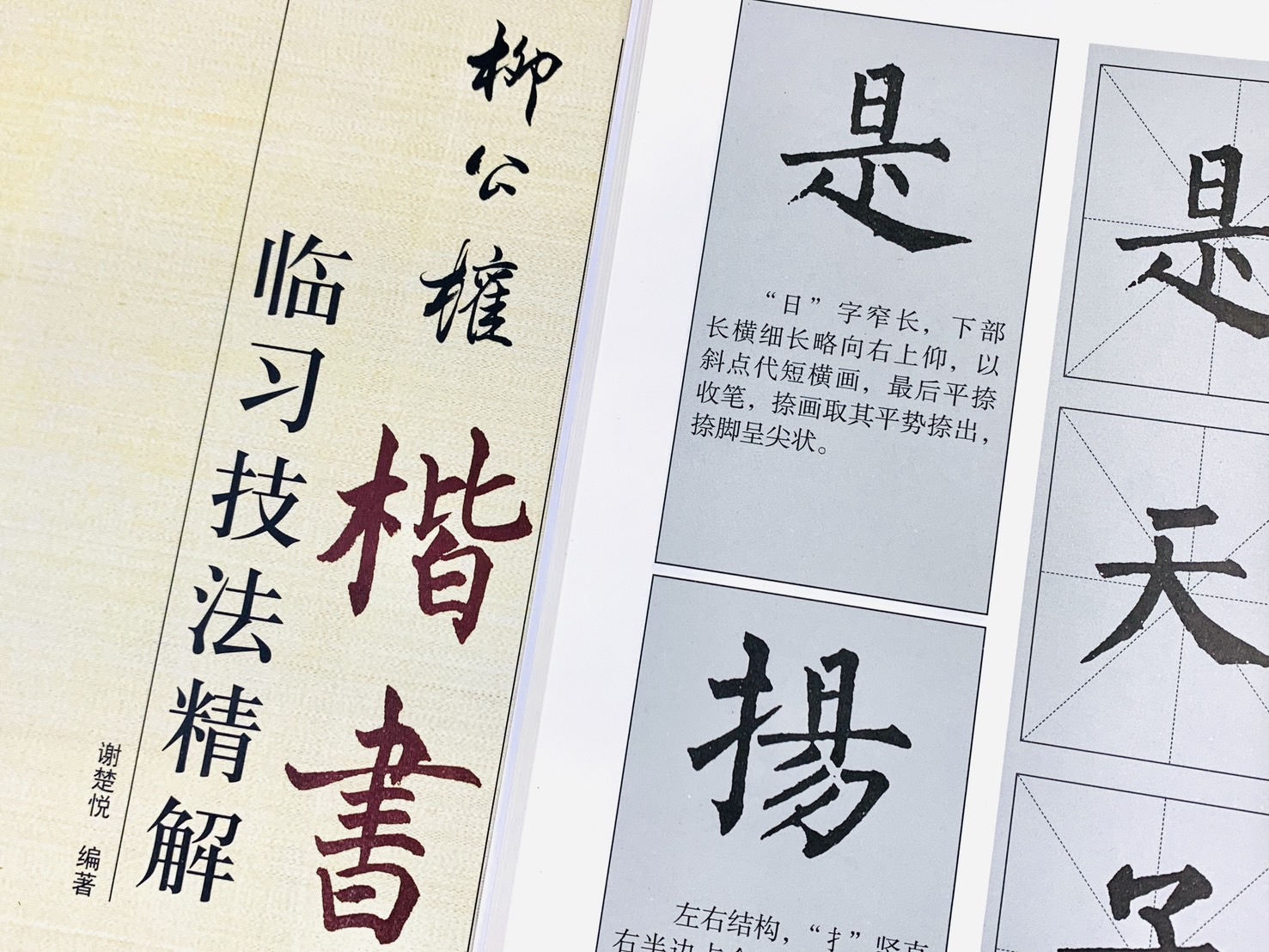 《柳公權 楷書 臨習技法精解》  歷代名家碑帖臨習技法精解  謝楚悅 編著  中州古籍出版