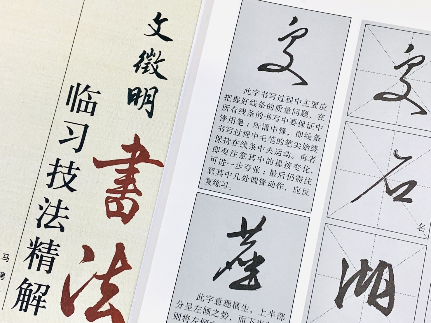 《文徵明 書法 臨習技法精解》  歷代名家碑帖臨習技法精解  馬聘 編著  中州古籍出版社