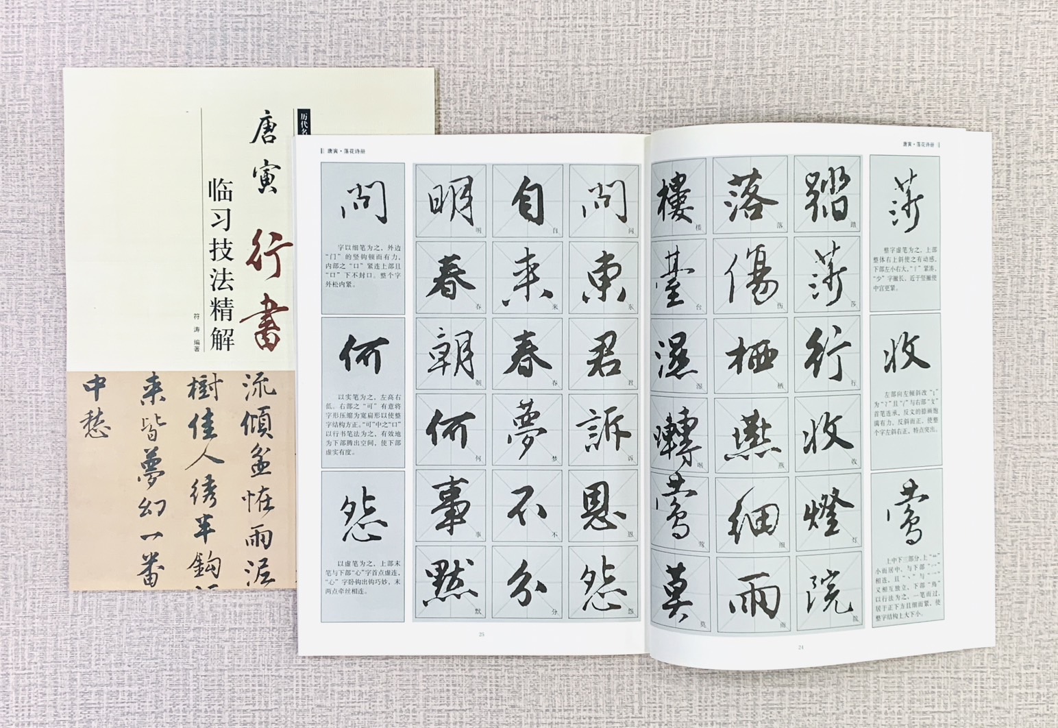 《唐寅 行書 臨習技法精解》  歷代名家碑帖臨習技法精解  符濤 編著  中州古籍出版社