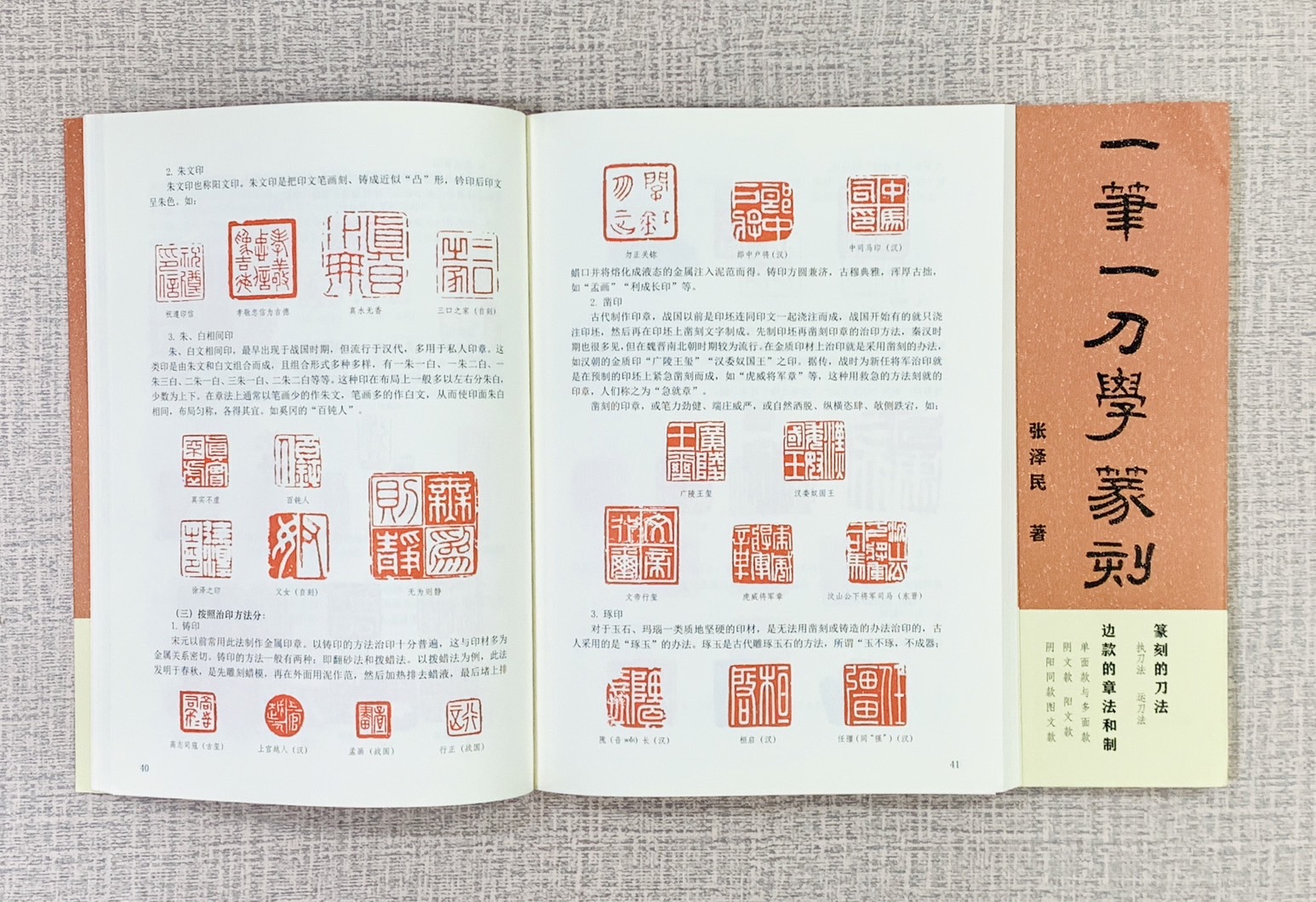 《一筆一刀學篆刻》 張澤民 著 天津人民美術出版社