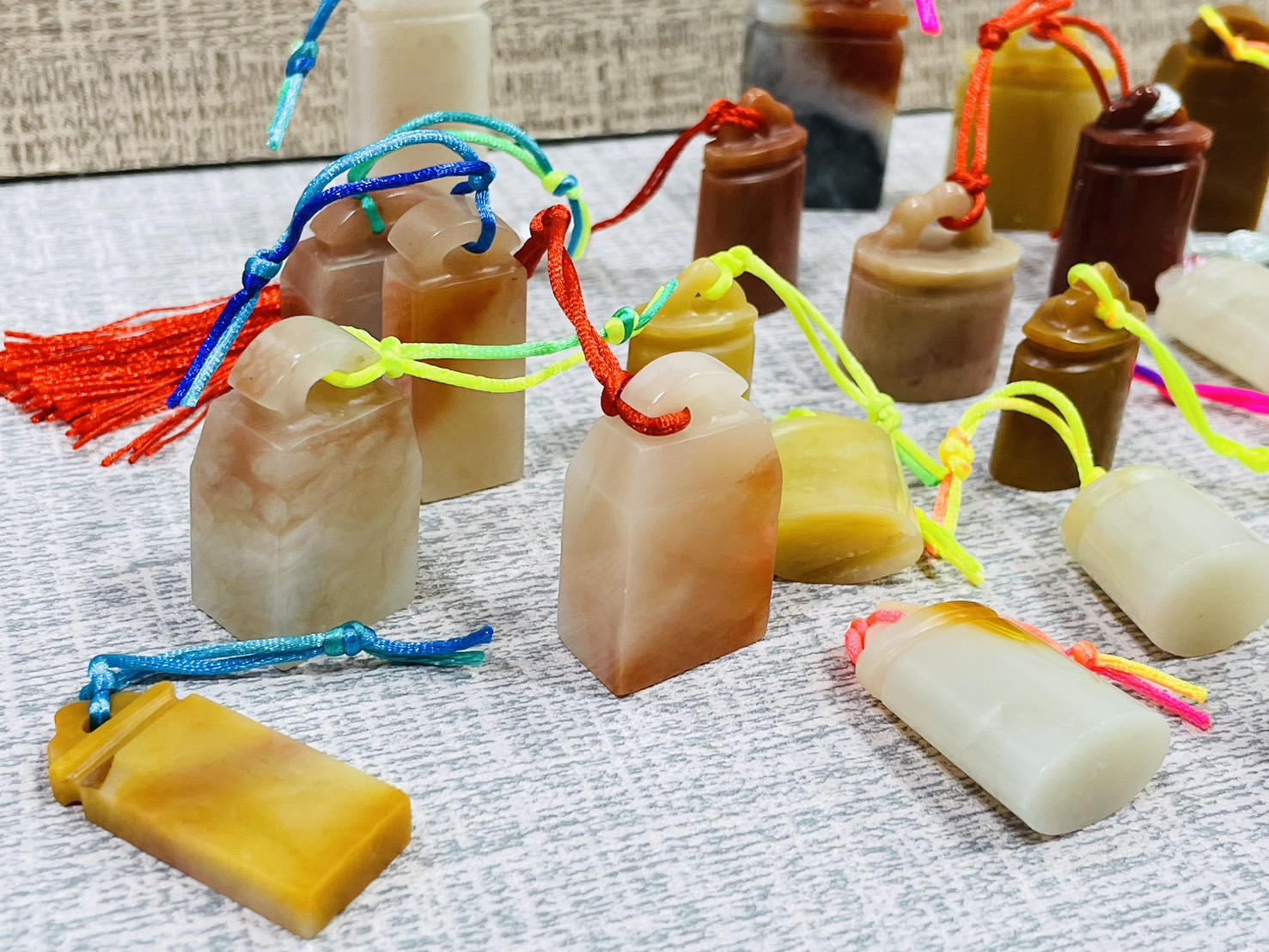 《老撾石平安掛印》隨行章 閒章