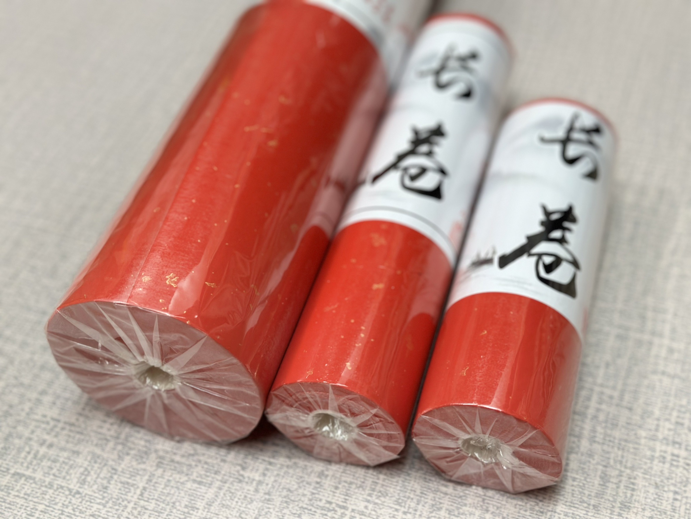 《蠟染萬年紅灑金長卷》春聯紙 春聯 長卷 半生熟 機製宣 34X50 23X20 17X20 整卷的春聯