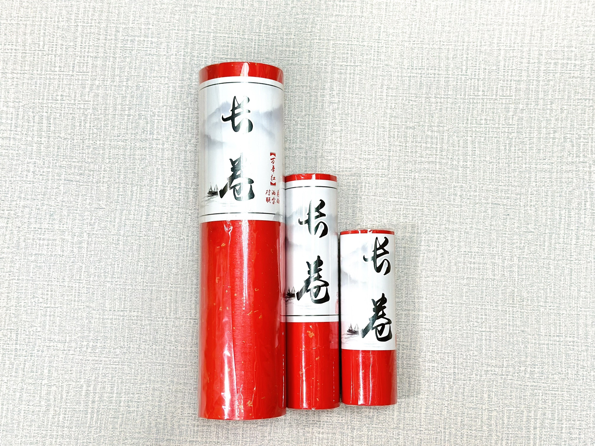 《蠟染萬年紅灑金長卷》春聯紙 春聯 長卷 半生熟 機製宣 34X50 23X20 17X20 整卷的春聯