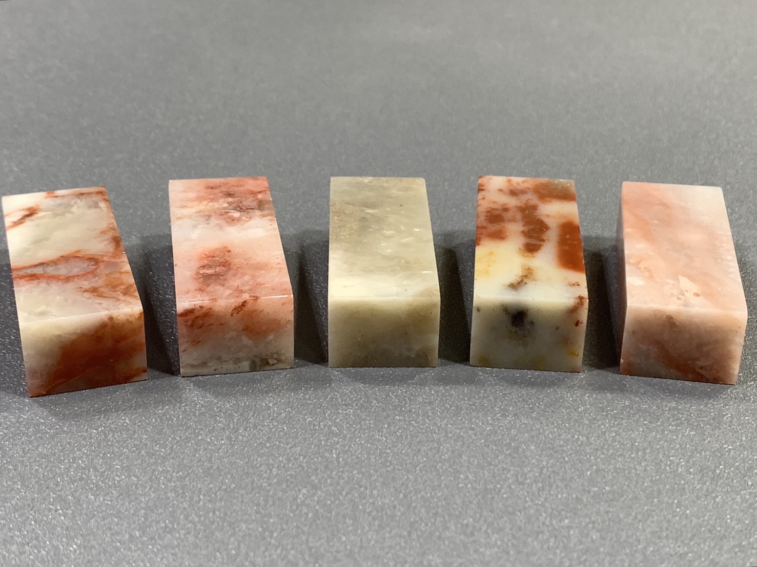 《老撾石 扁章》1.5*2*5 1.5x2x5 越南石 老撾 規格章 篆刻 刻章 印石 素章