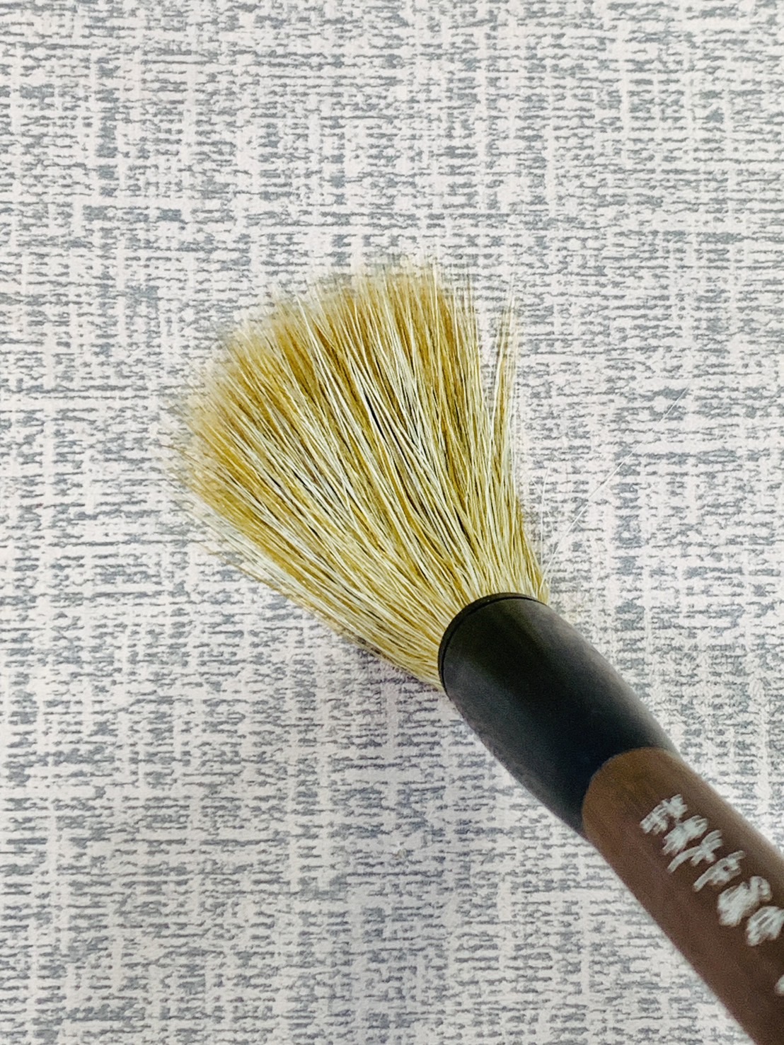 《捨我其誰迎春風》  蛇年春聯揮毫 馬蹄毛加山羊肚邊毛，適用 行書 隸書 草書