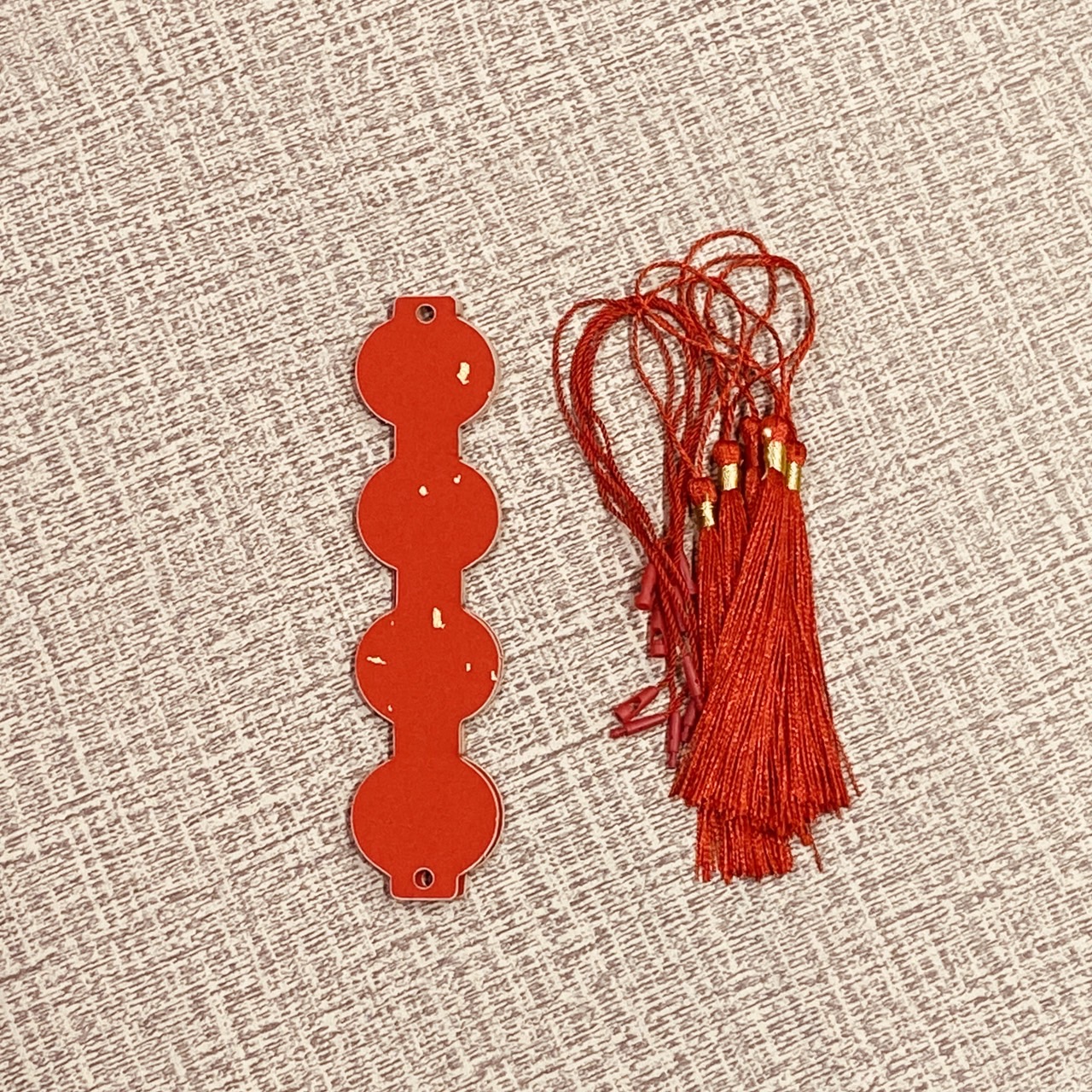 《春聯軟卡吊飾》春聯小卡 · 年年有魚 · 平安果 · 元寶 · 福袋