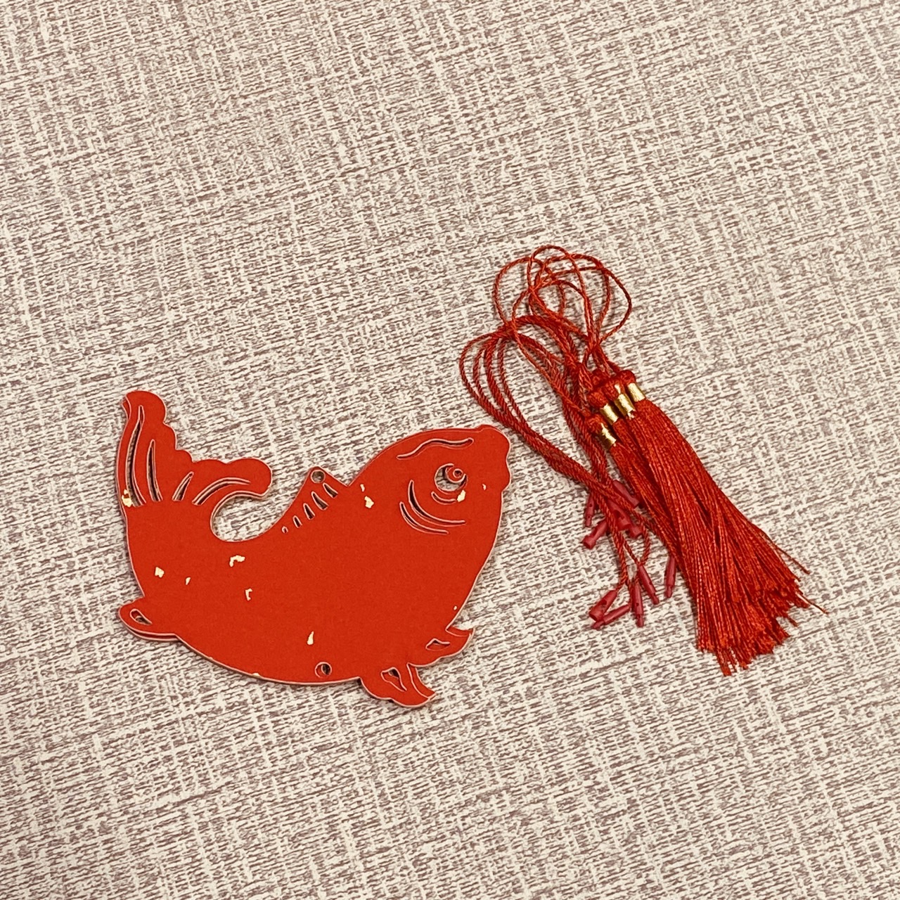《春聯軟卡吊飾》春聯小卡 · 年年有魚 · 平安果 · 元寶 · 福袋