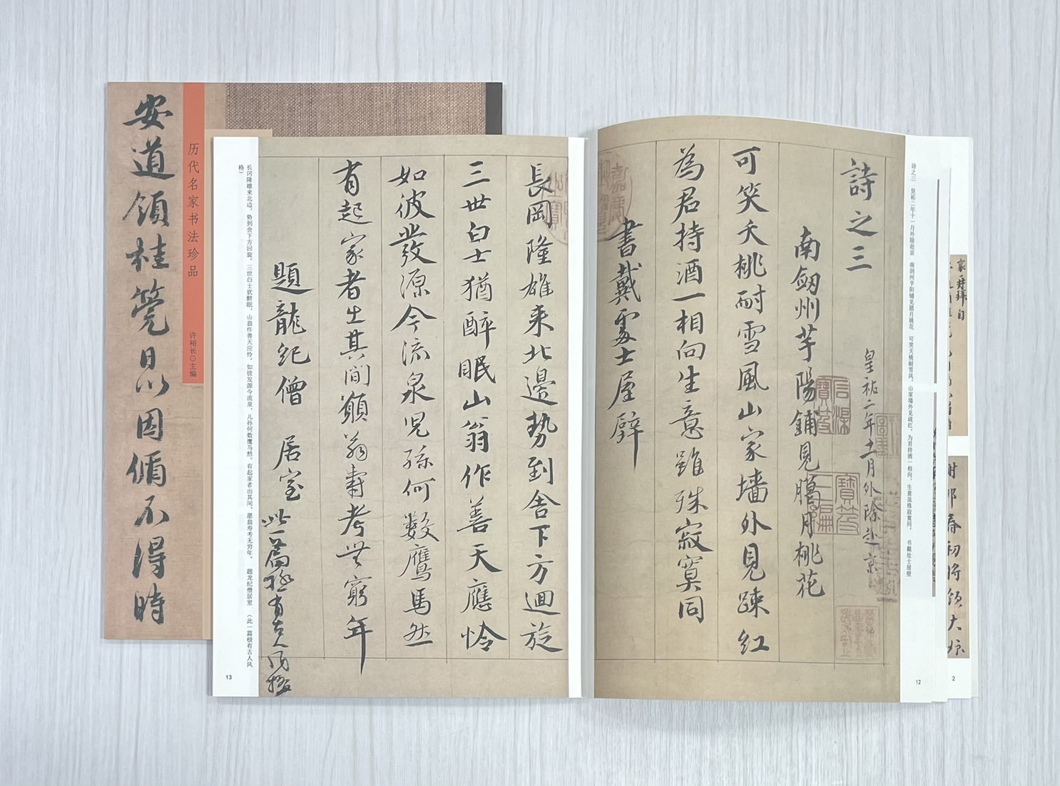 《歷代名家書法珍品 蔡襄》 中州古籍出版社 許裕長 編著