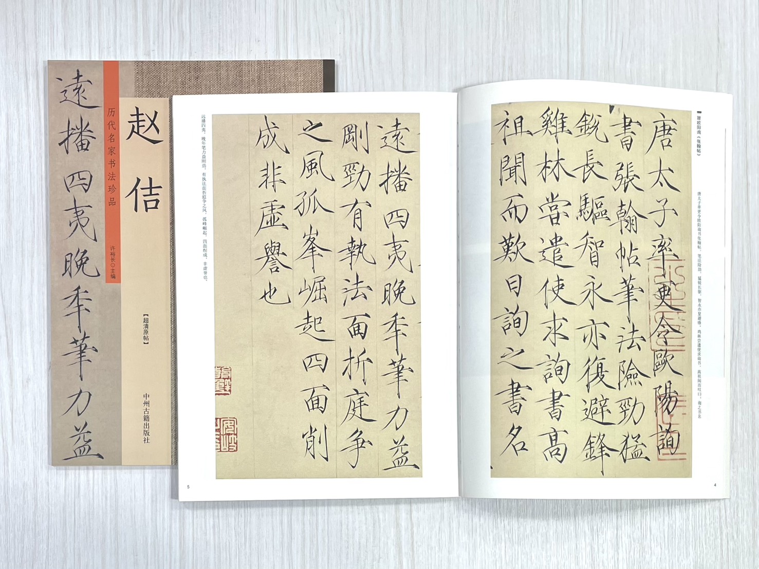 《歷代名家書法珍品 趙佶》 中州古籍出版社 許裕長 編著