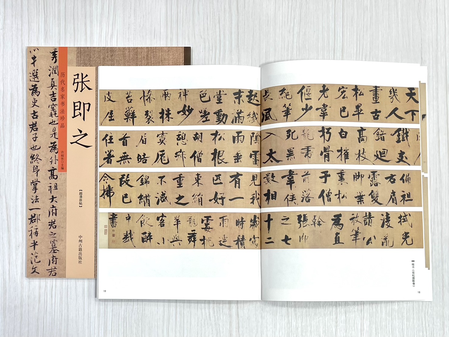 《歷代名家書法珍品 張即之》 中州古籍出版社 許裕長 編著