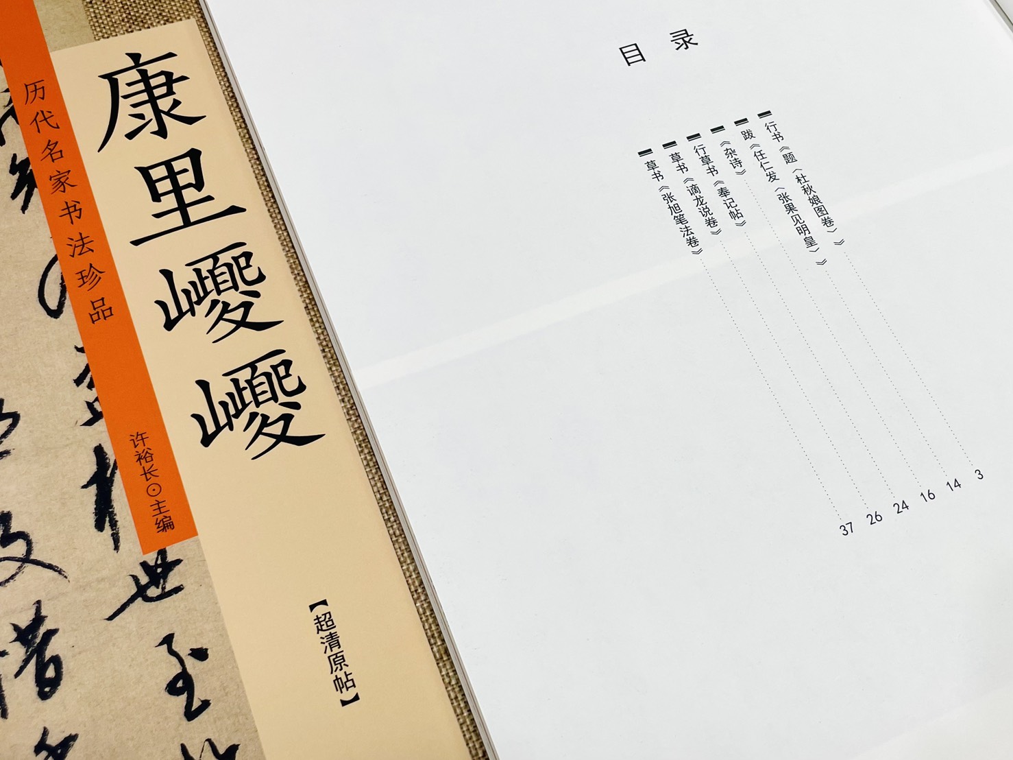 《歷代名家書法珍品 康里巎巎》 中州古籍出版社 許裕長 編著