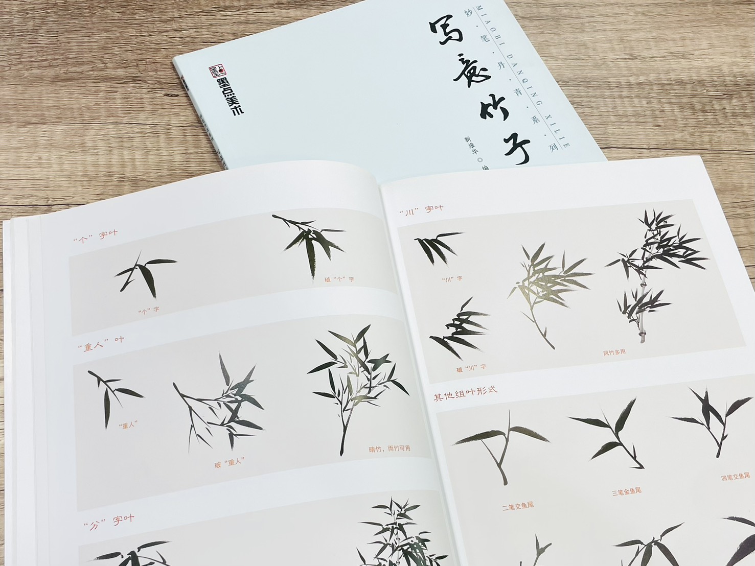 《妙筆丹青系列 寫意竹子》  墨點美術  靳維華 編  浙江人民美術出版社