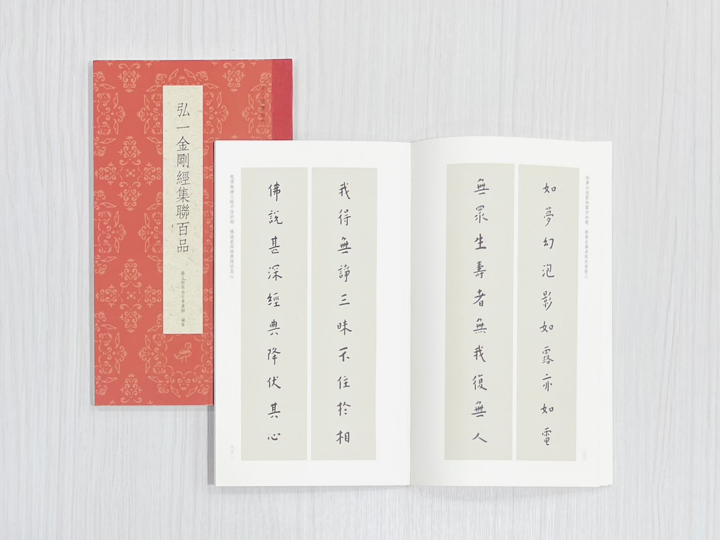 《弘一金剛經集聯百品》 古今楹聯經典 藝文類聚金石書畫館 浙江人民美術出版社