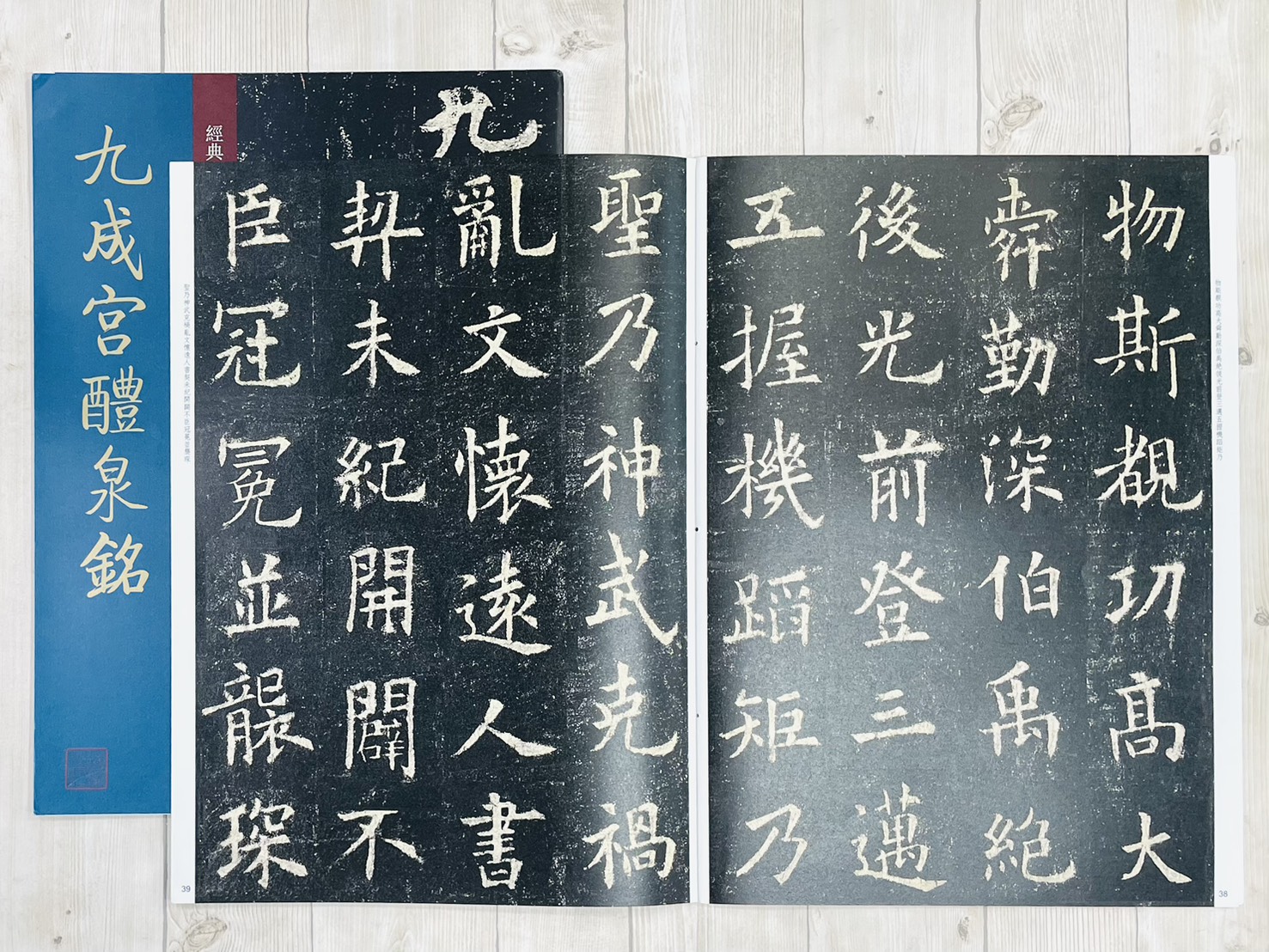《九成宮醴泉銘》 經典碑帖放大本 孫寶文 編 上海人民美術出版社