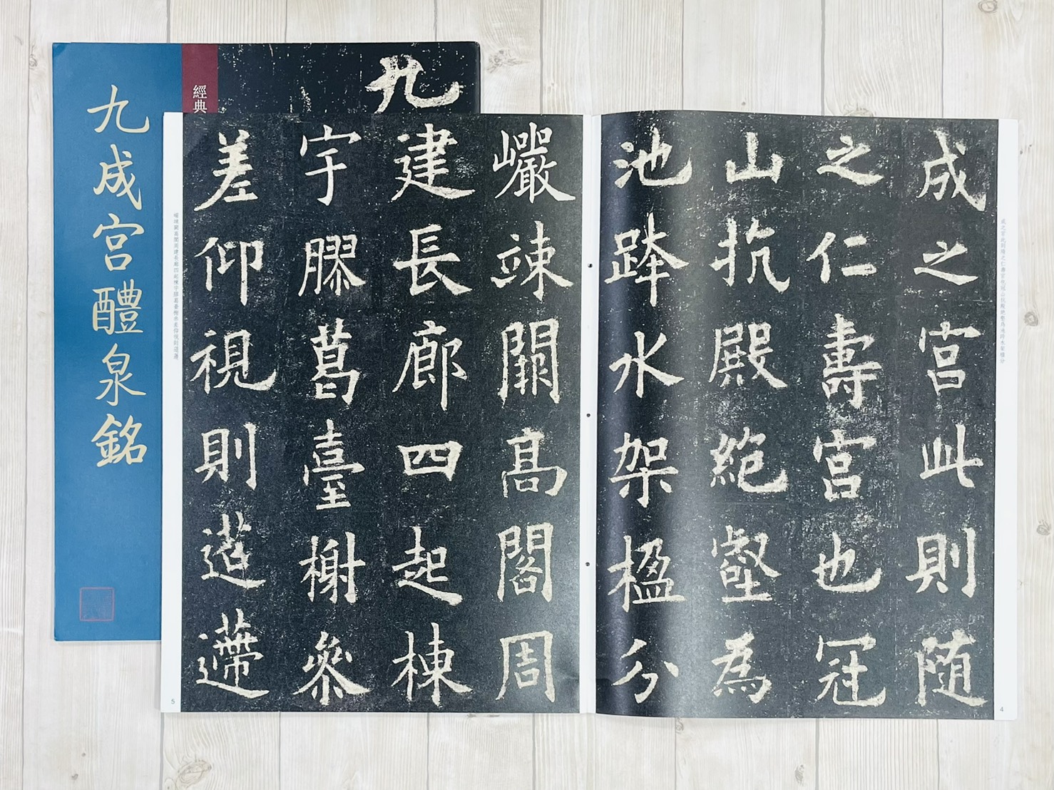 《九成宮醴泉銘》 經典碑帖放大本 孫寶文 編 上海人民美術出版社
