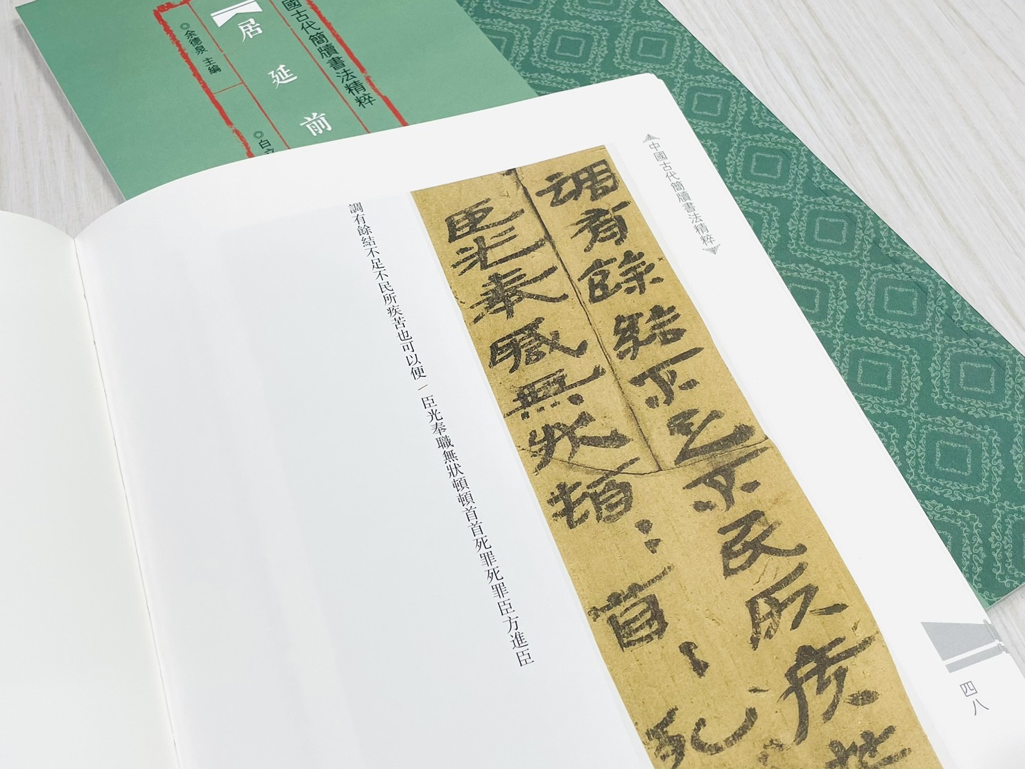 《居延前漢簡》 中國古代簡牘書法精粹 余德泉 主編 白立獻 編 河南美術出版社