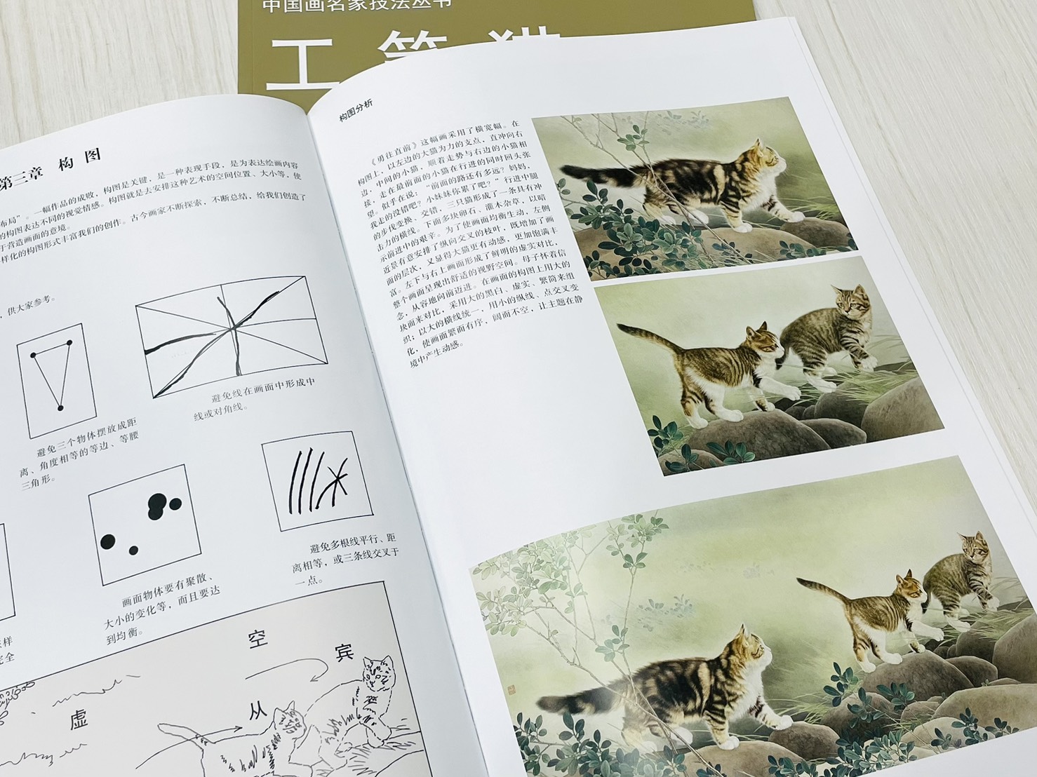 《工筆貓技法全解》 中國畫名家技法叢書 邢誠爱 編繪 天津楊柳青畫社 出版