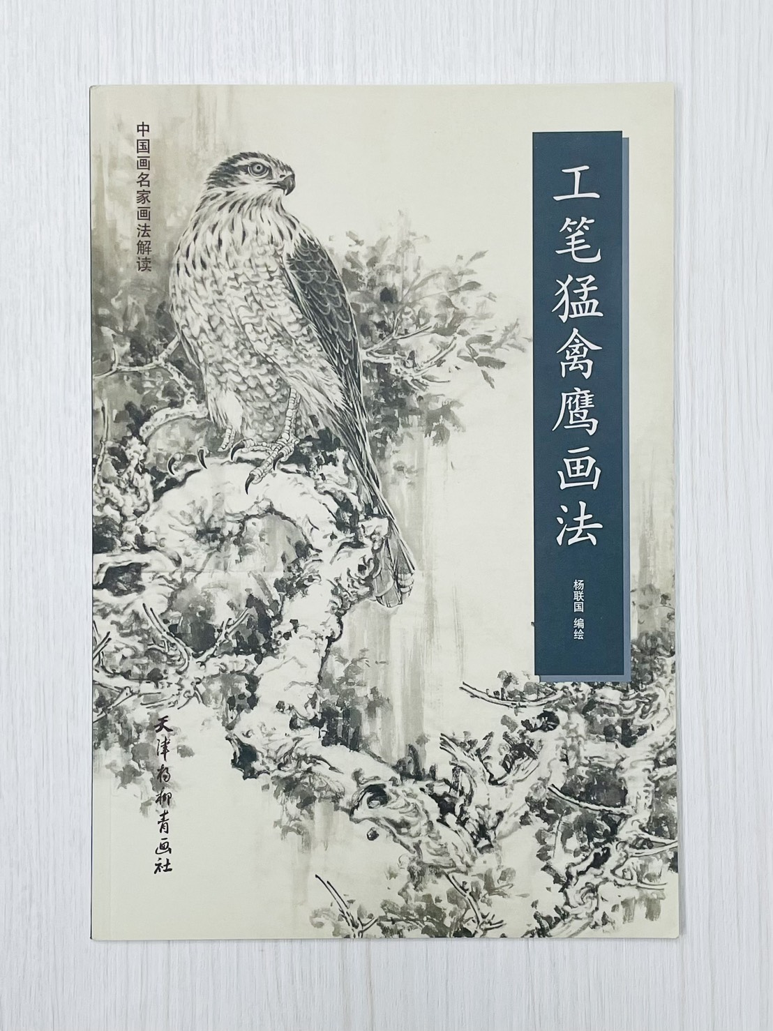 《工筆猛禽鷹畫法》 中國畫名家畫法解讀 楊聯國 編繪 天津楊柳青畫社 出版
