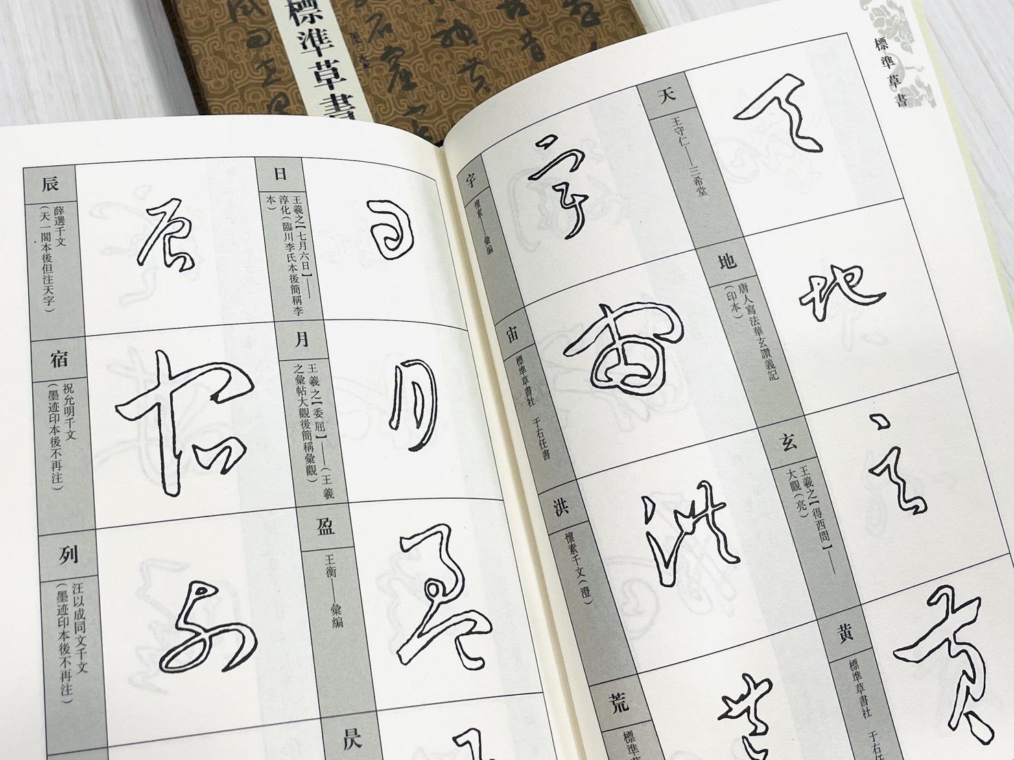 《標準草書》第十一次本 于右任 主編 中國標準草書學社 編纂 上海辭書出版社